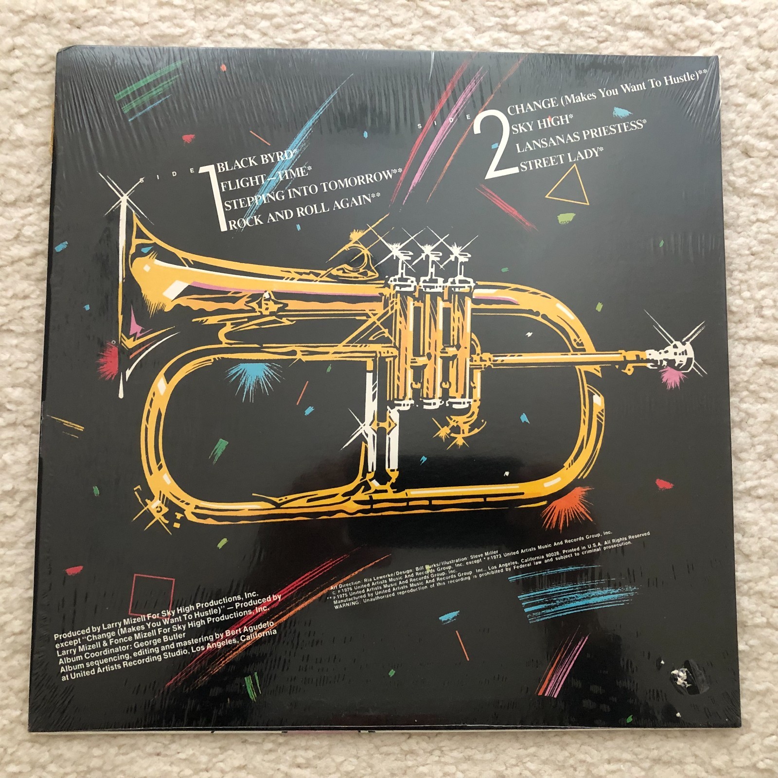 Donald Byrd – Donald Byrd’s Best, 1976 Blue Note BN-LA628