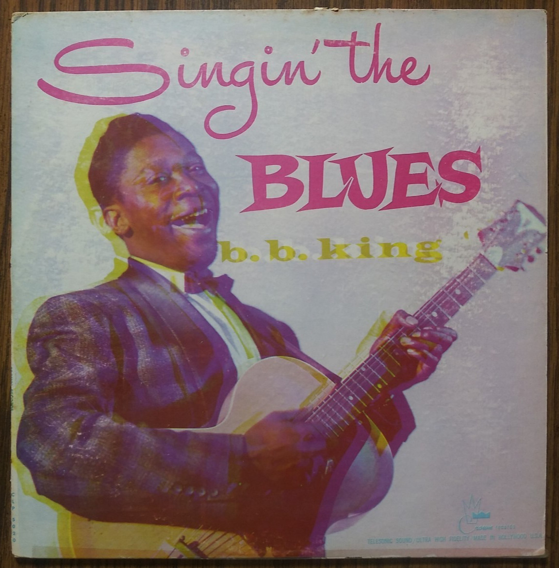 B.B. KING Singin’ The Blues 1957 Vinyl LP Crown Records CLP 5020 (RARE MISPRINT)