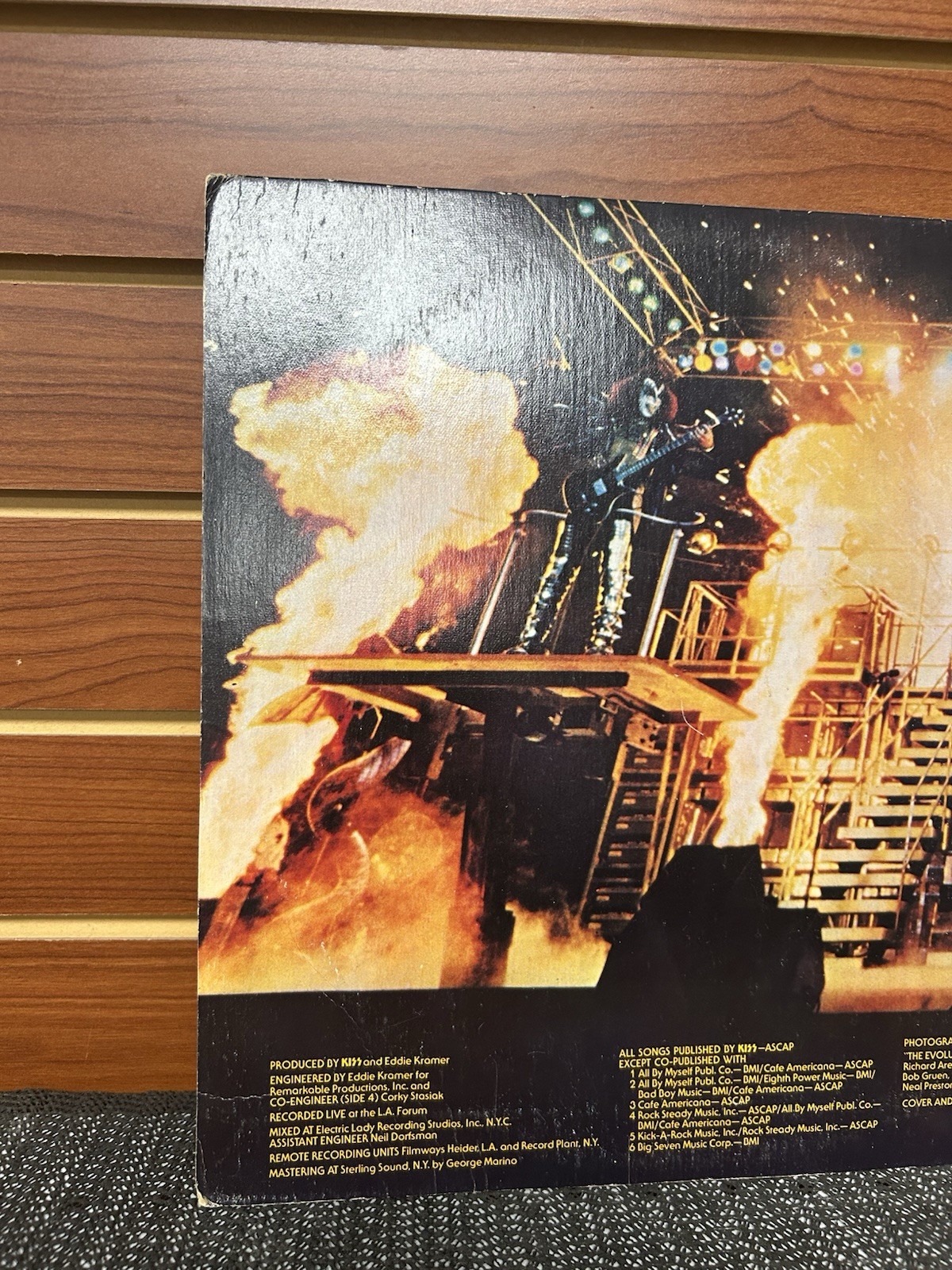 Alive II 2xLP by Kiss vinyl 1977 VG NBLP7076-2 Casablanca Records