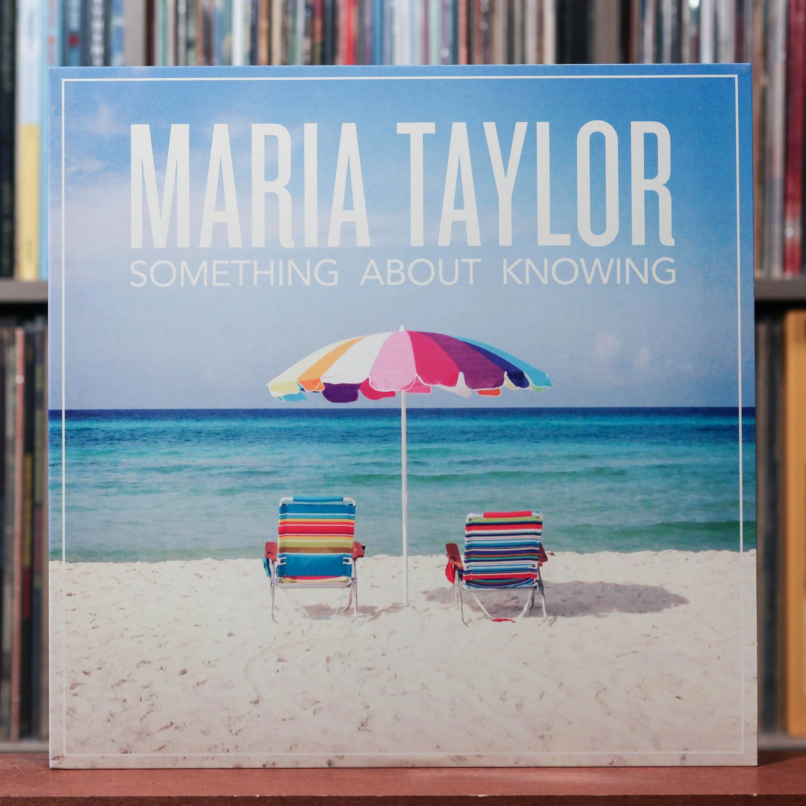 Maria Taylor – Something About Knowing – TRANS TEAL W/ INSERT 2013 Saddle Creek,