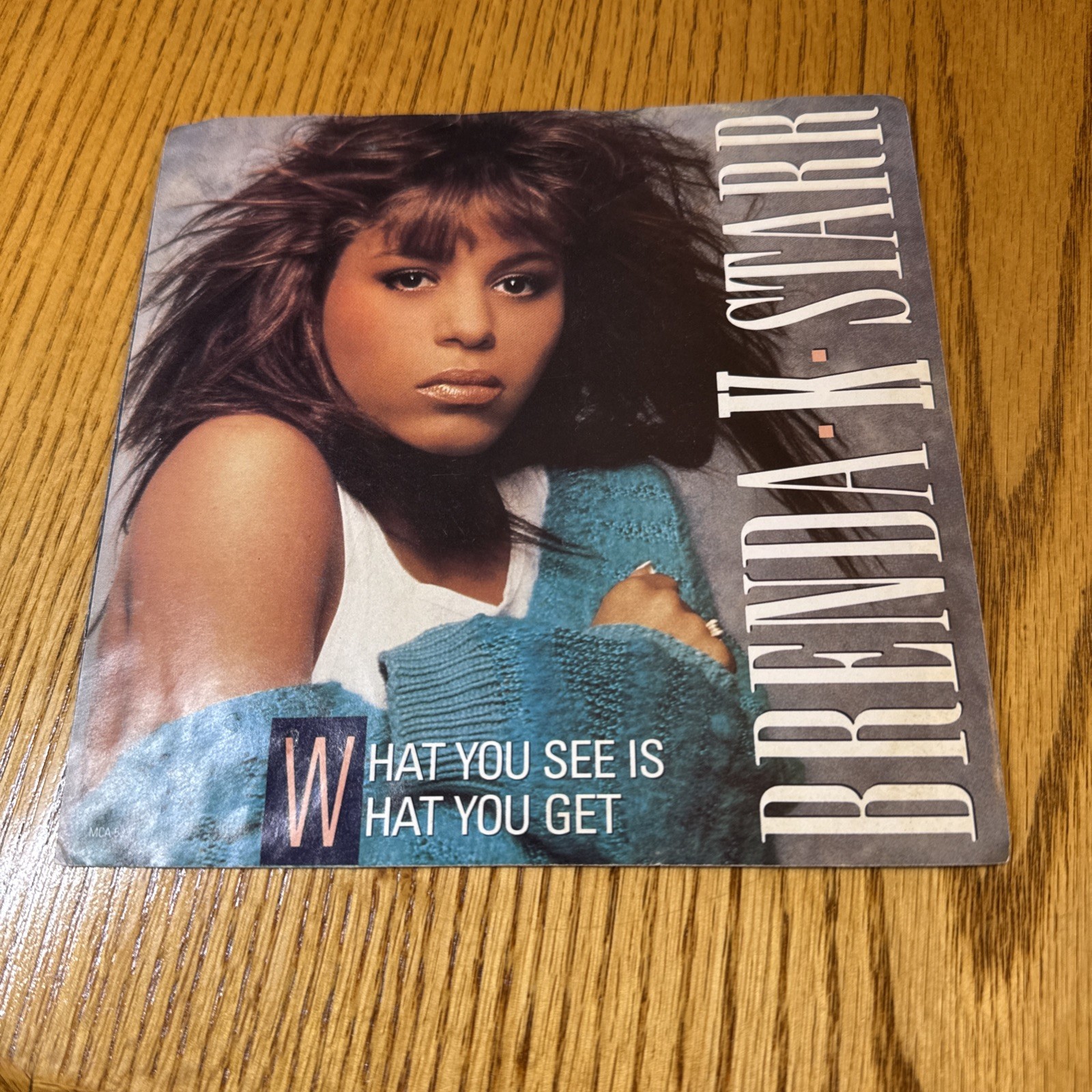 Brenda K Starr What You See Is What You Get Vtg 45 Vinyl Record Picture Sleeve
