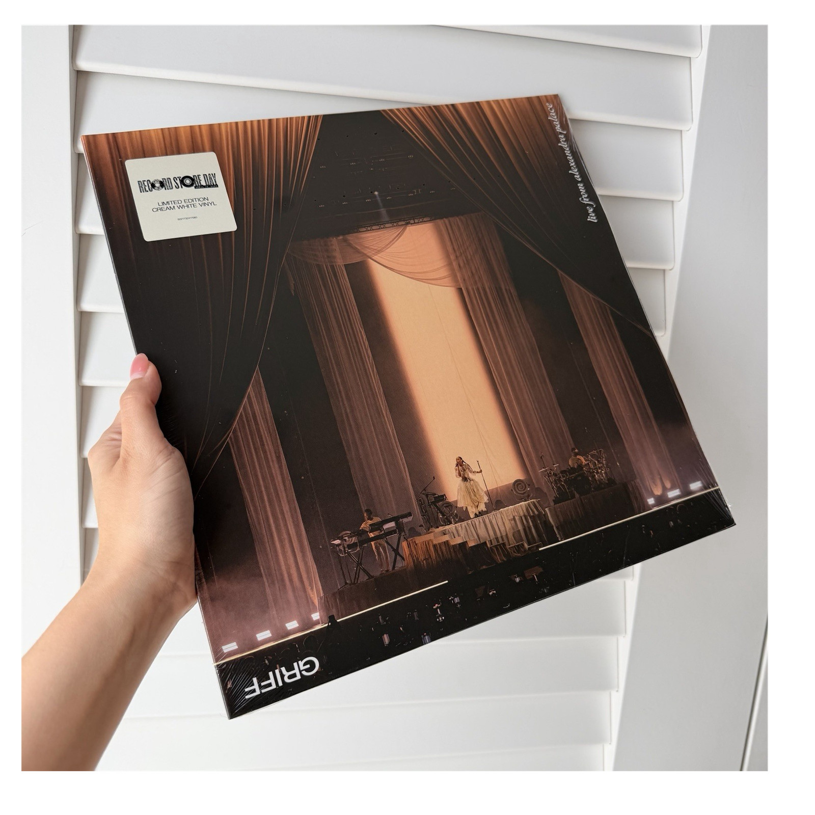 Griff Live from Alexandra Palace Cream White Vinyl LP Limited RSD Exclusive