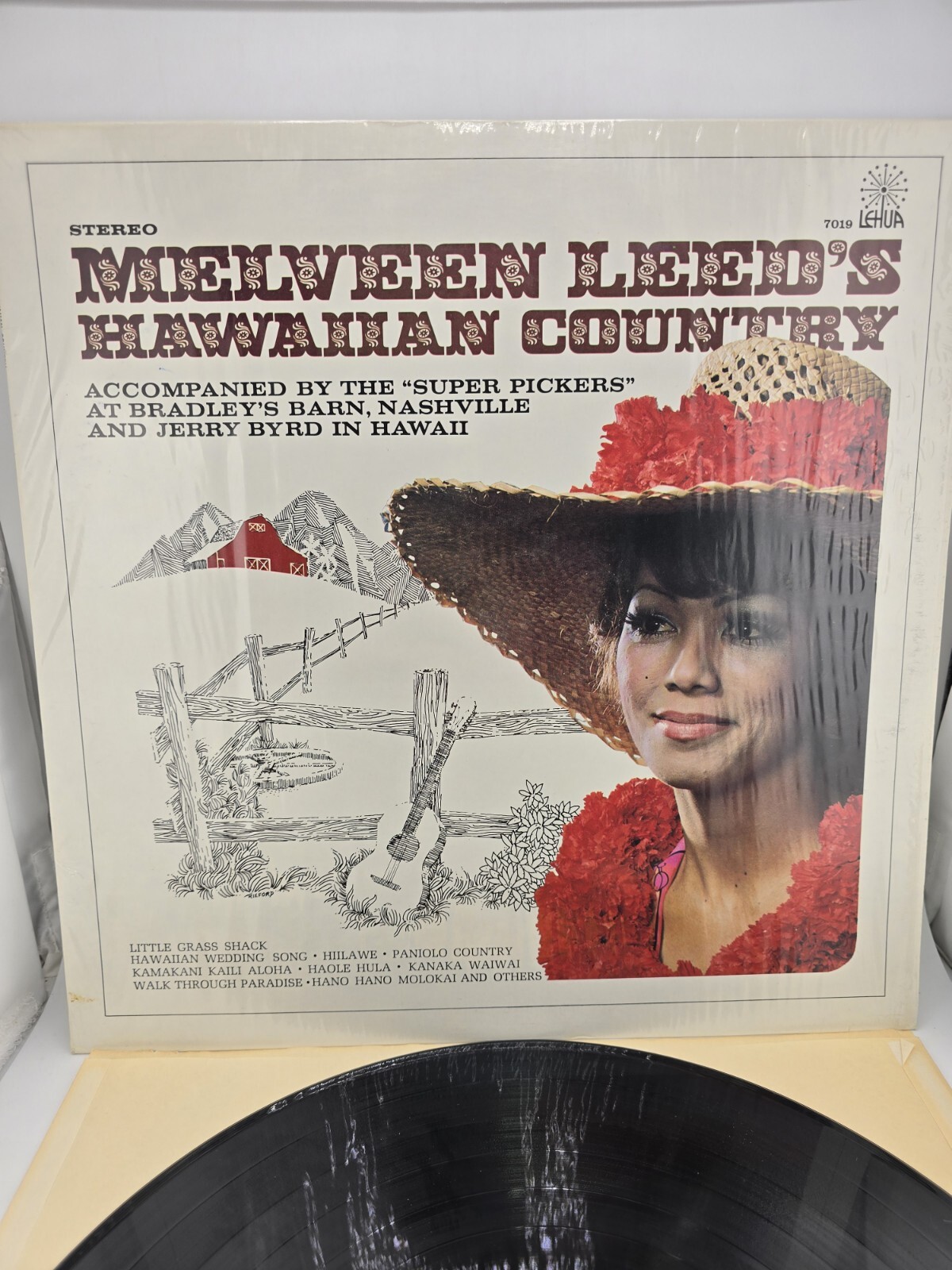 Melveen Leed – Melveen Leed’s Hawaiian Country – 1975 – STEREO – Vinyl – LP VG+