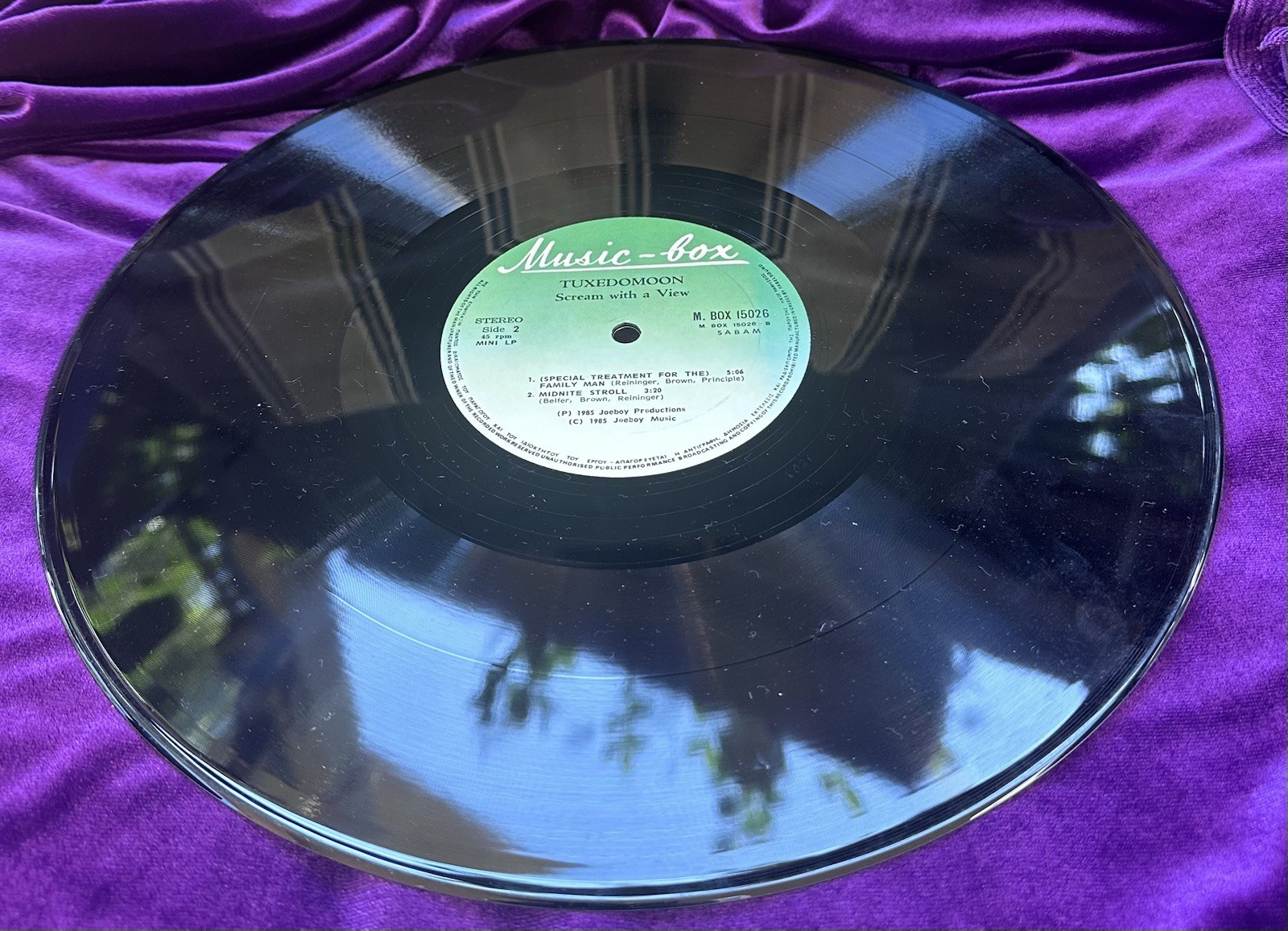 Tuxedomoon ‘Scream With A View’ 45 RPM Mini LP Record 1979 Post-punk Great Cond!