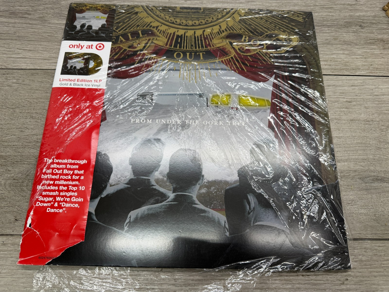 Fall Out Boy – From Under The Cork Tree – Gold & Black Vinyl / See desc