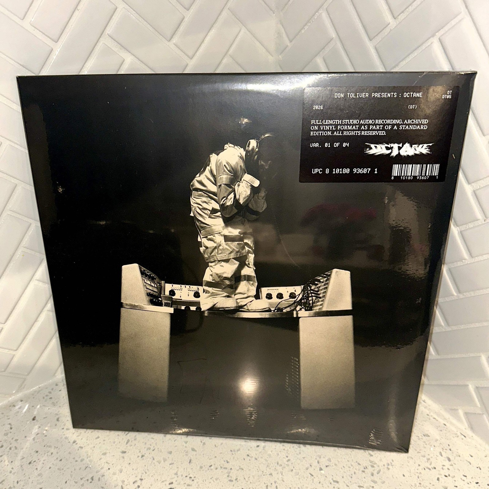 Don Toliver – Octane Signed 2LP Limited Edition Autographed Cover Vinyl Record