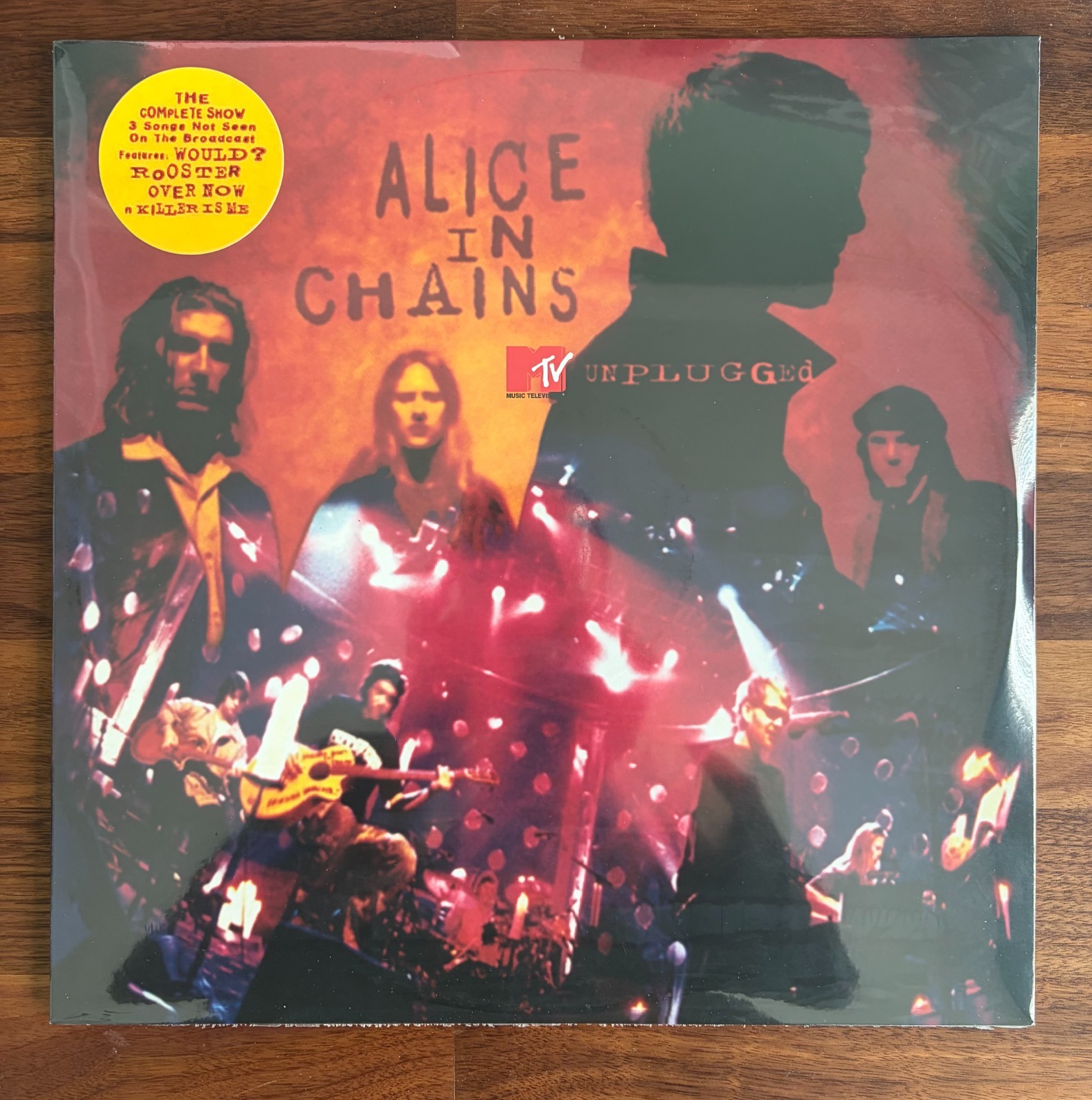 ALICE IN CHAINS – MTV Unplugged Coloured Vinyl Import 2LP NEW & SEALED
