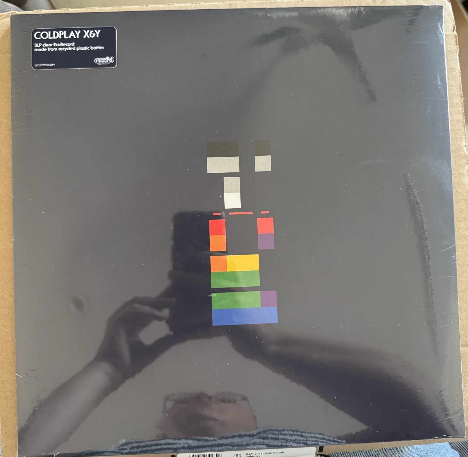 Coldplay – X&Y Vinyl 2LP Record Clear EcoRecord NEW SEALED
