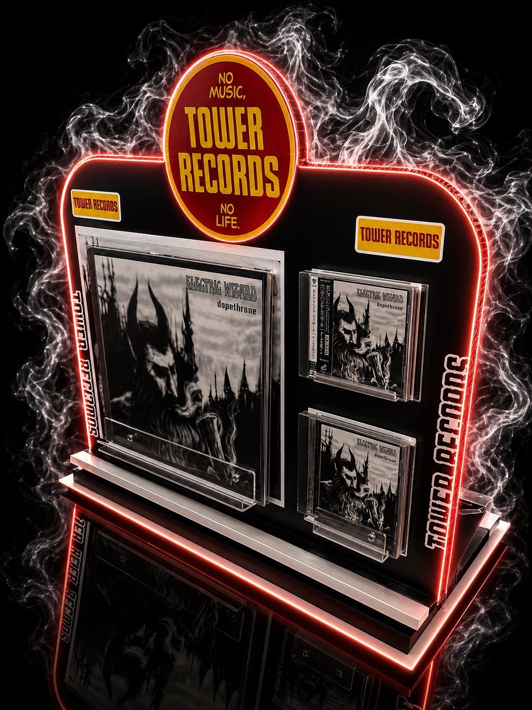 Electric Wizard Dopethrone – Tower Records Lp/Cd In-Store Display