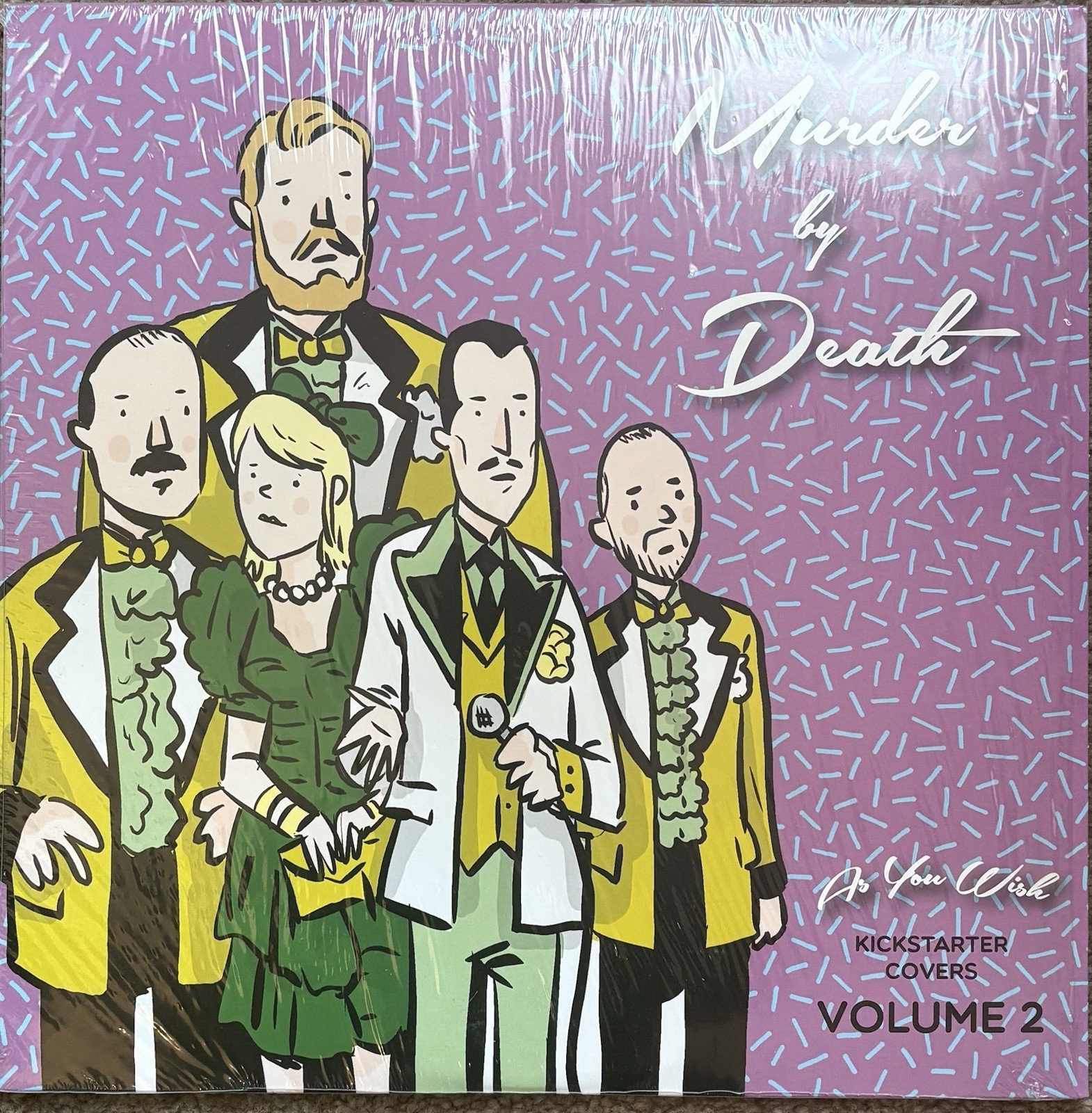 Murder by Death As You Wish, Kickstart Covers Volume 2LP Vinyl Records.