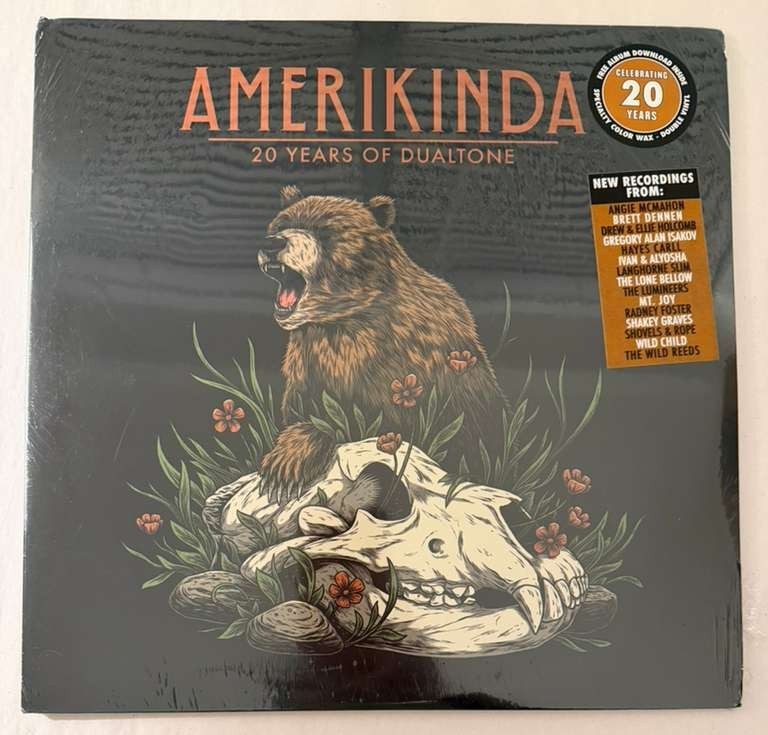AMERIKINDA: 20 YEARS OF DUALTONE – VINYL 2LP LIMITED COLOR 2021 DUALTONE – A6