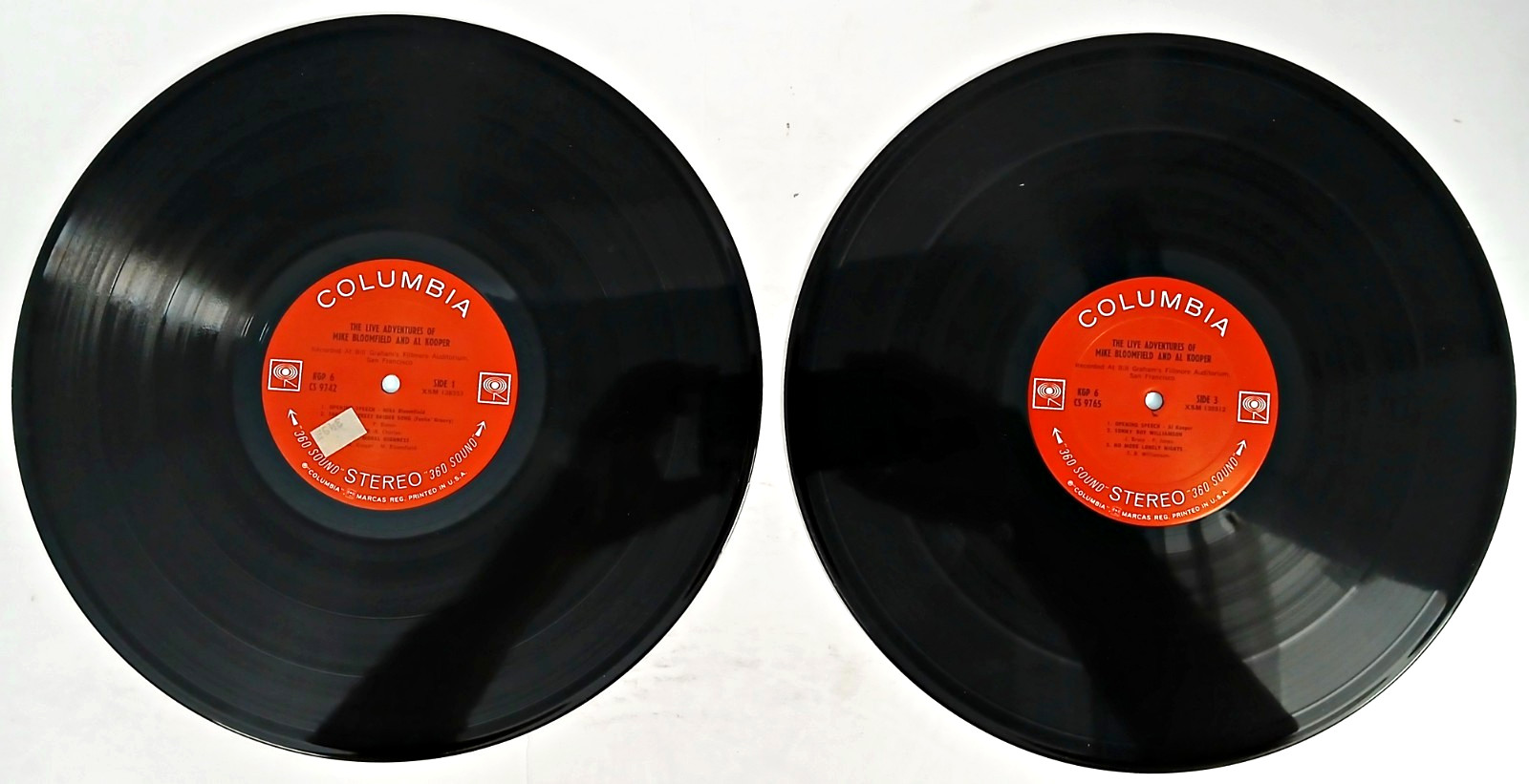 Mike Bloomfield & Al Kooper: Live Adventures – 1969 2xLP (1st Press 2-Eye) Rock