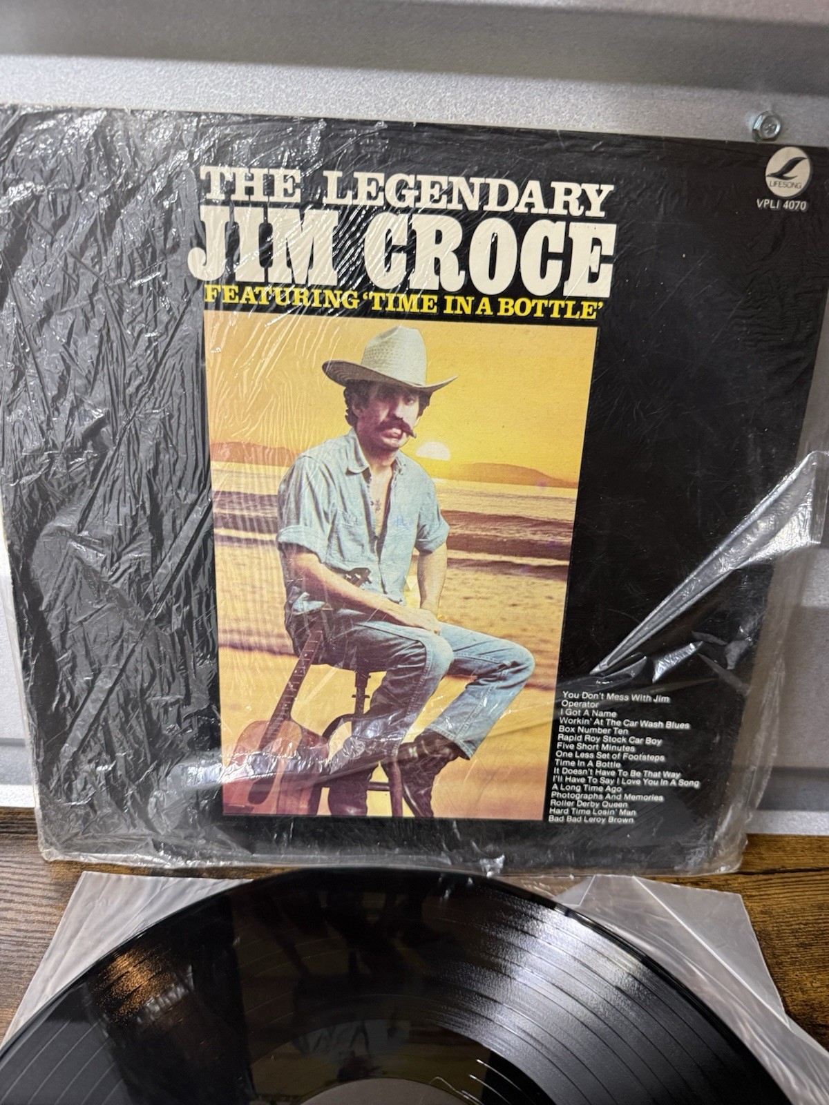 The Legendary Jim Croce Vinyl Records 12” 33 RPM VPLI 4070 Lifesong 1978