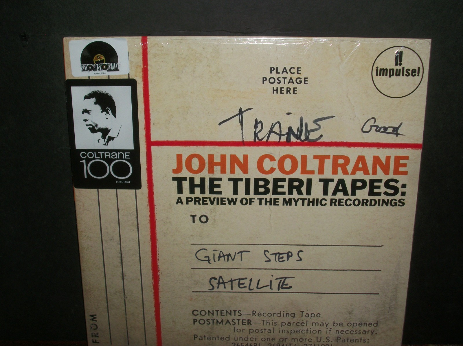 John Coltrane – The Tiberi Tapes LP New SEALED rsd vinyl