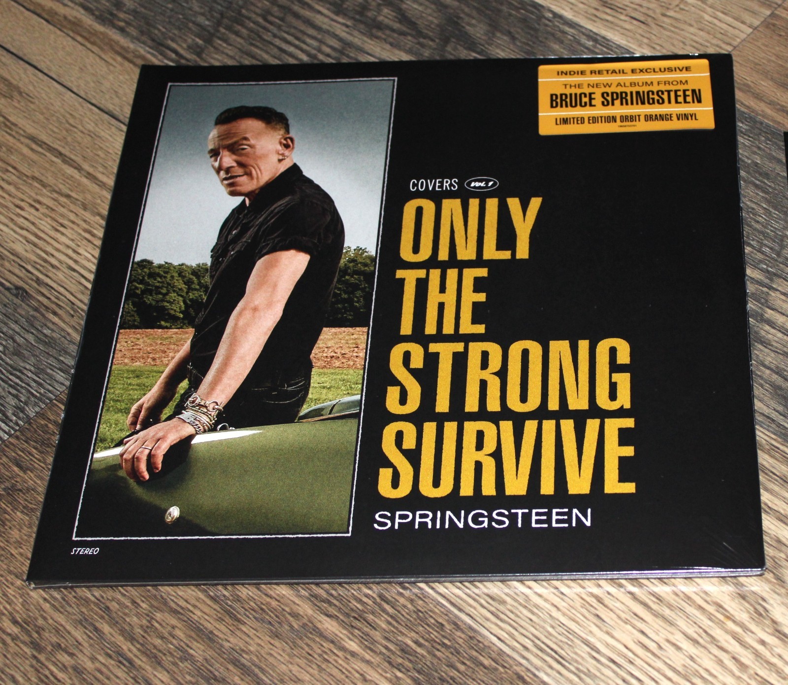 BRUCE SPRINGSTEEN SEALED – ONLY THE STRONG SURVIVE – ORANGE VINYL 2LP FREE SHIP!