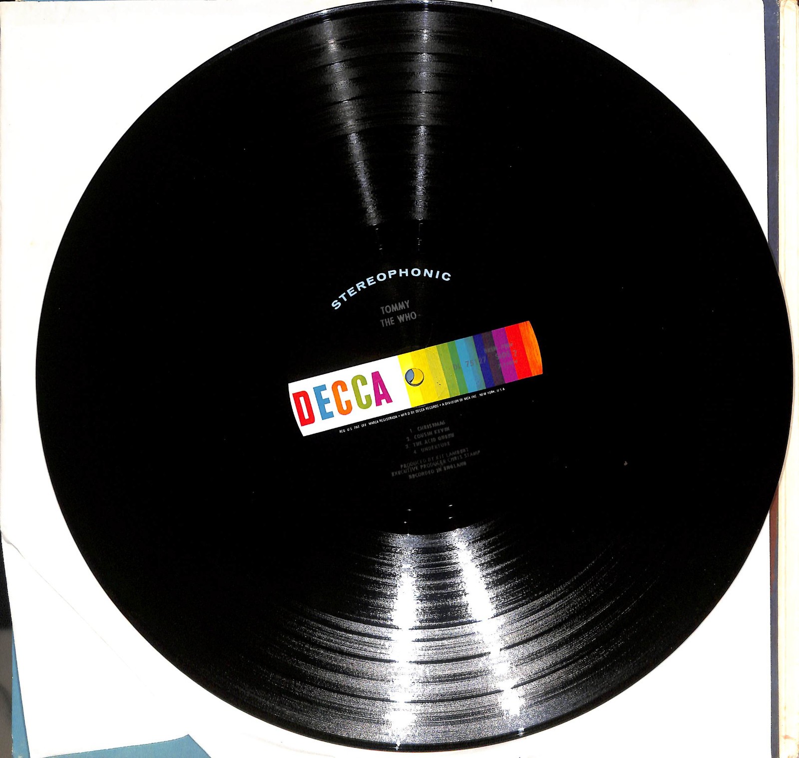 LP The Who – Tommy Decca – DXSW 7205 – 2 x Vinyl US 1971 – COLOR BOOKLET