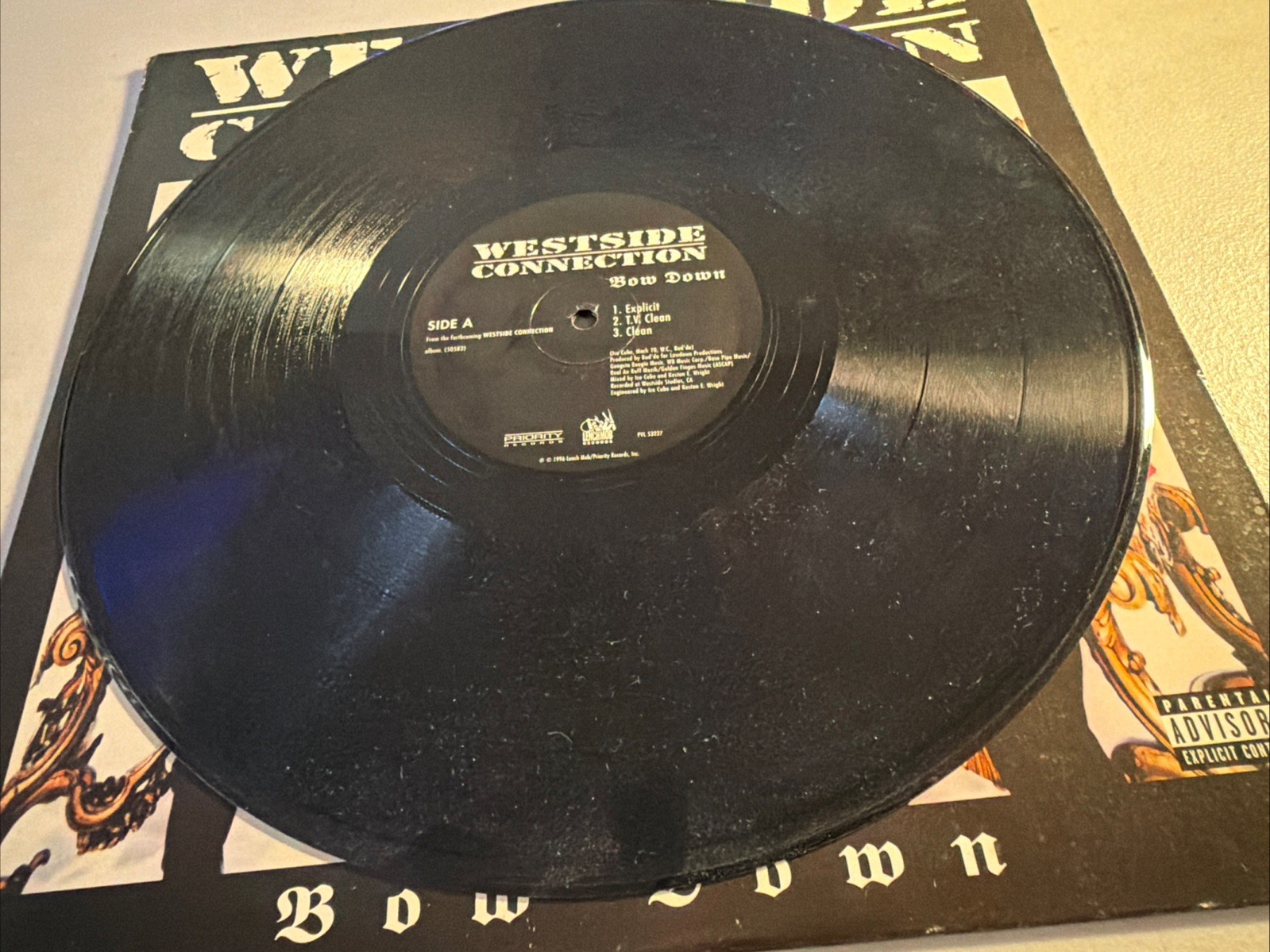 Westside Connection – Bow Down – US Original 12” Vinyl 1996