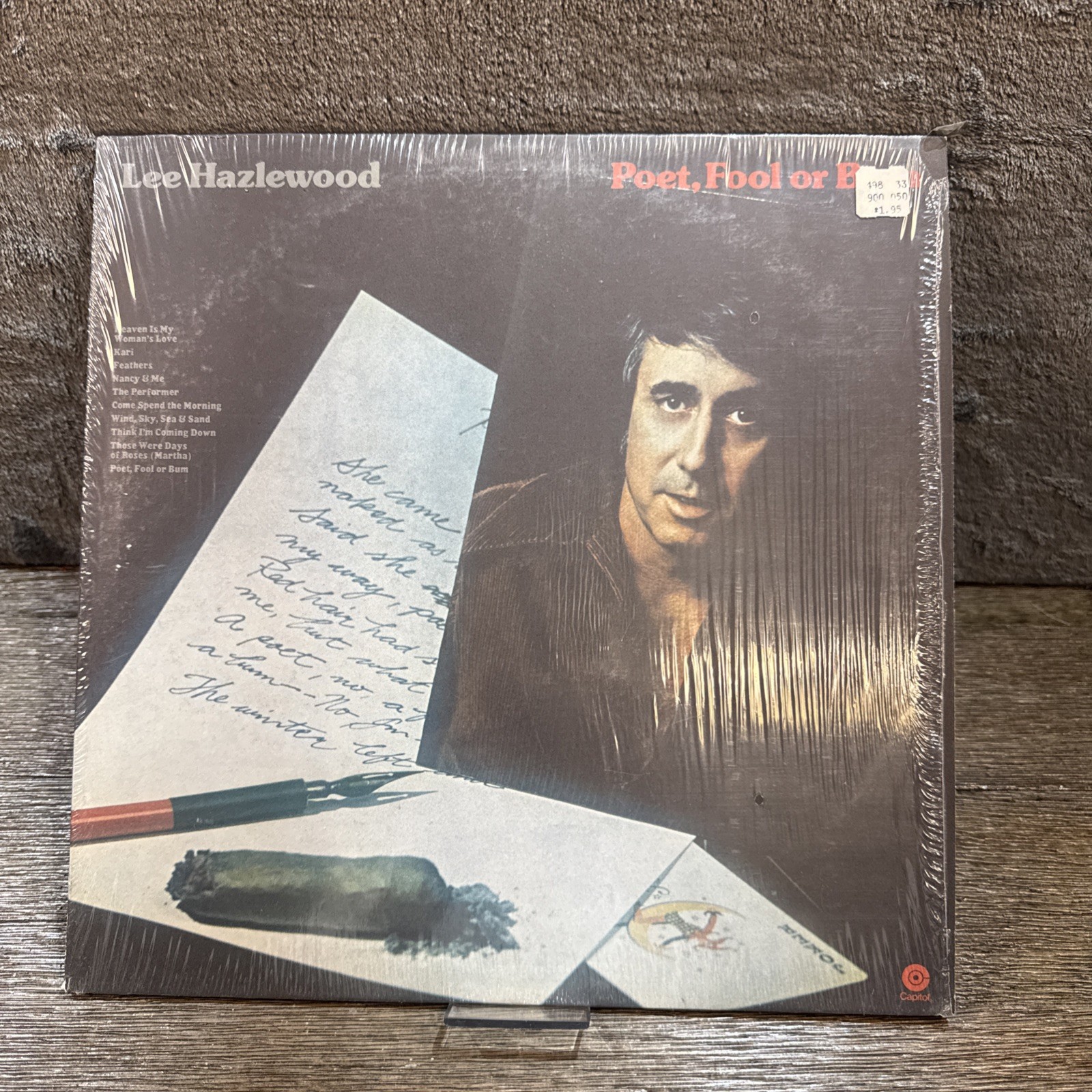 LP – Lee Hazlewood – Poet Fool Or Bum – Beat Rock Pop 1973 VG+