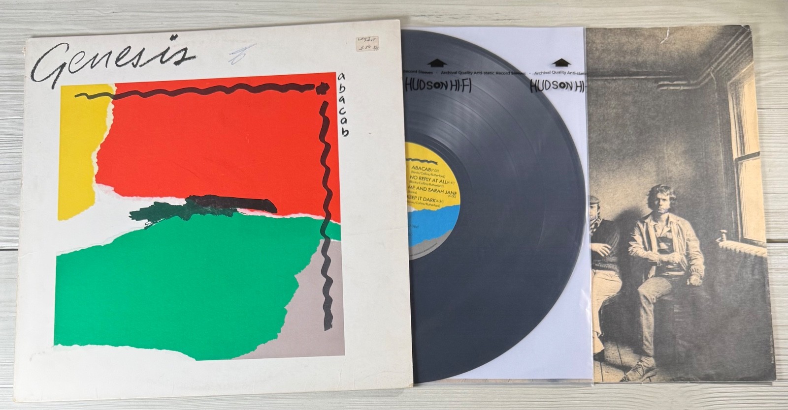 GENESIS – Abacab 1981 Vinyl LP Atlantic ATL-19313, Phil Collins VG+