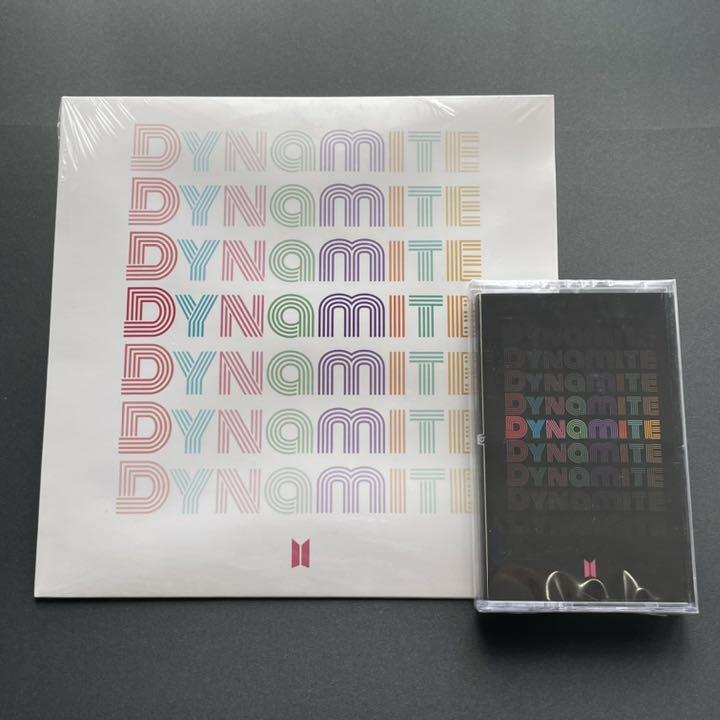 BTS Dynamite Limited Edition 7″ Vinyl 7inch Record Single ＆ Cassette Set