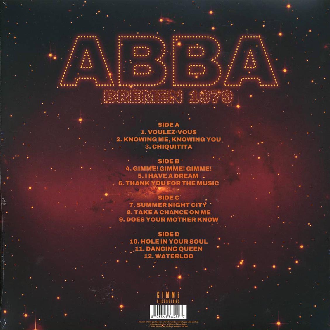 Abba – Bremen 1979 – LP
