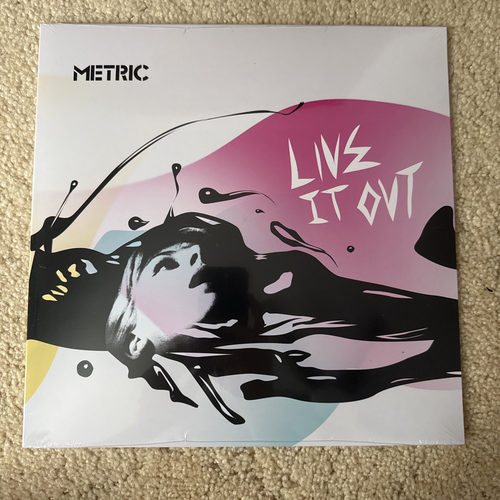 Metric – Live It Out (Vinyl LP Record, 2013)