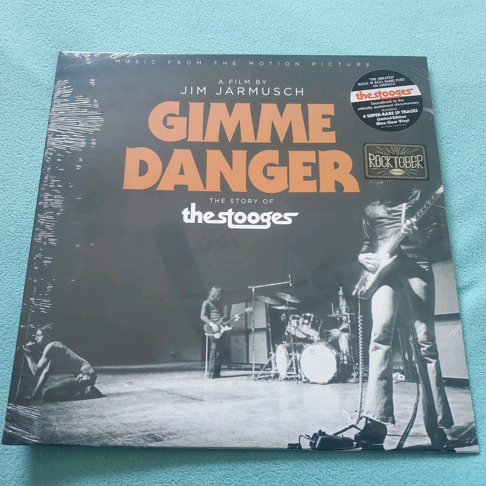 Gimme Danger Film Soundtrack Clear Vinyl LP Stooges Iggy Pop Rock Punk Music NEW