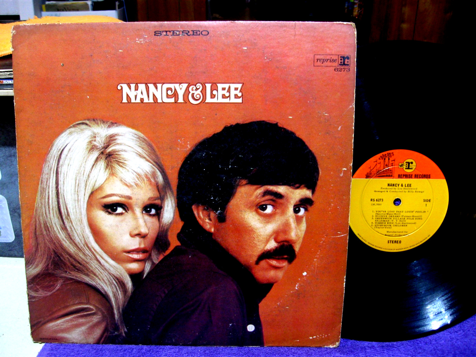 Nancy Sinatra & Lee Hazlewood Nancy & Lee Vinyl LP Reprise RS 6273