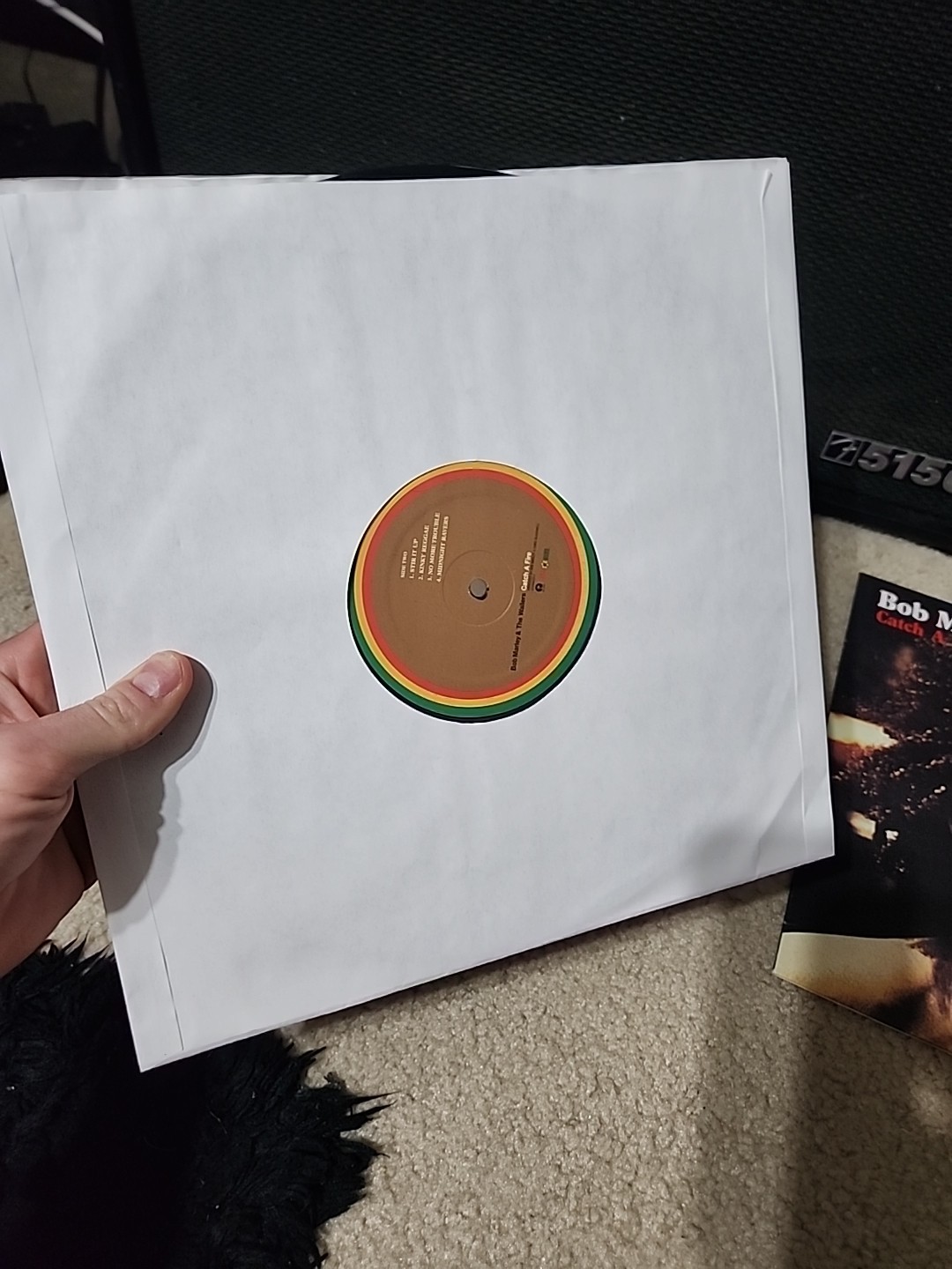 Bob Marley And The Wailers Catch A Fire Lp Vinyl 2009 Rare Tuff Gong Press NM-
