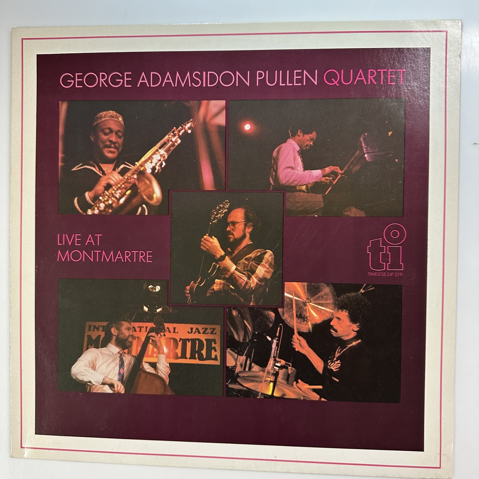 Live At Montmartre LP Vinyl Record George Adams Don Pullen Quartet