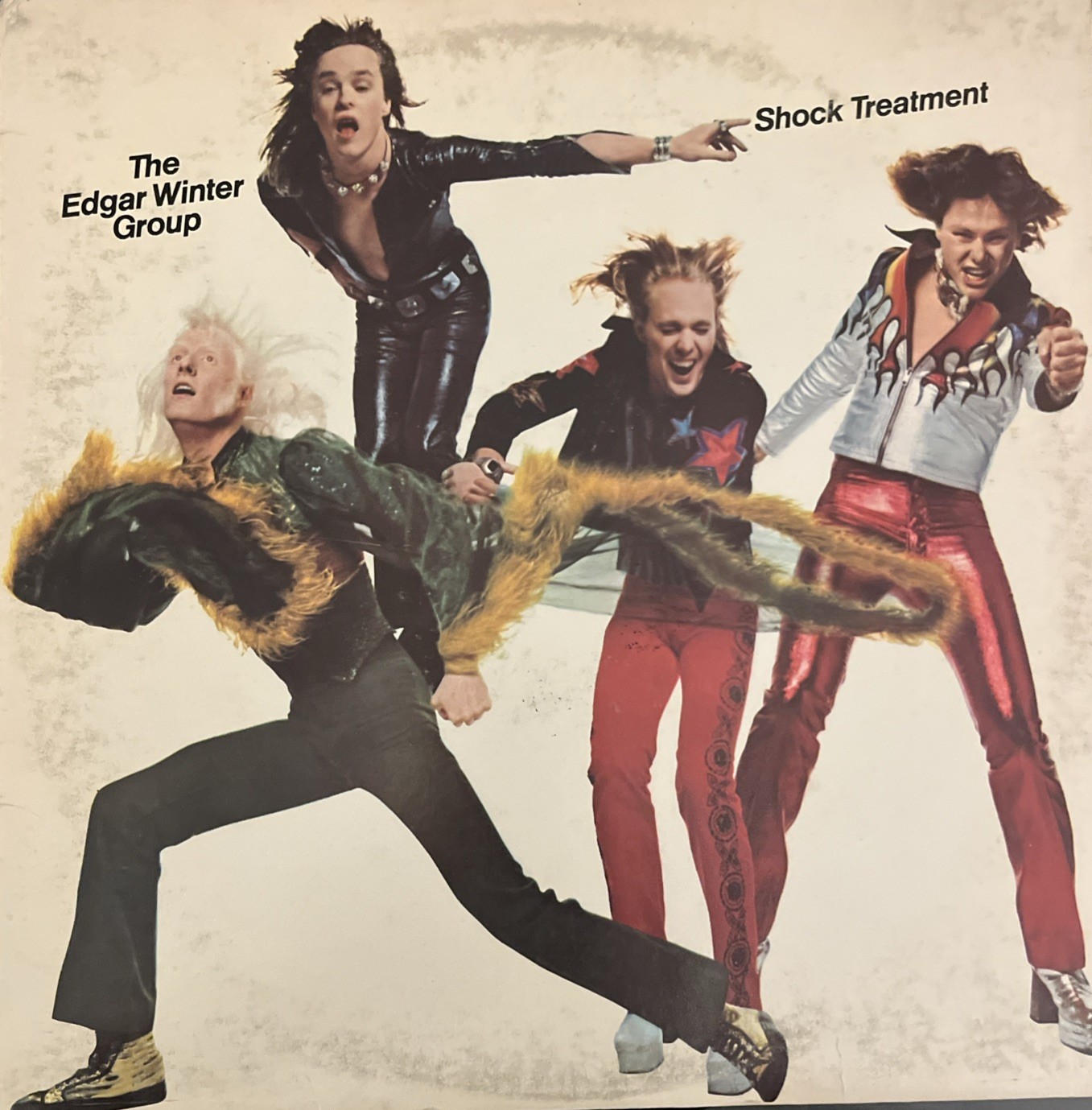 THE EDGAR WINTER GROUP SHOCK TREATMENT Epic Records PE-32461 LP VINYL EX/VG+