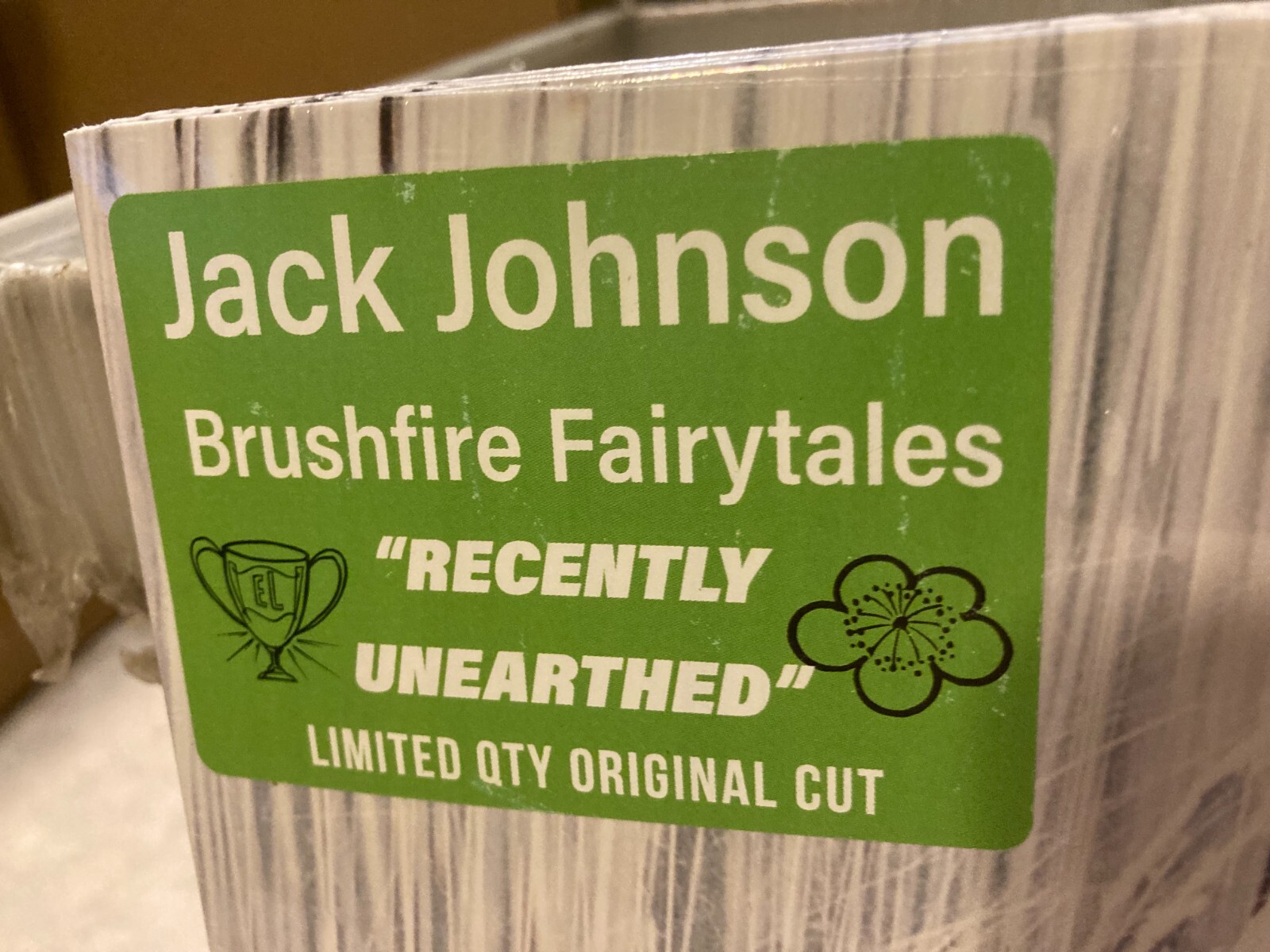 Jack Johnson Brushfire Fairytales 180gm Vinyl LP Record! 2011 PRESSING! RARE NEW