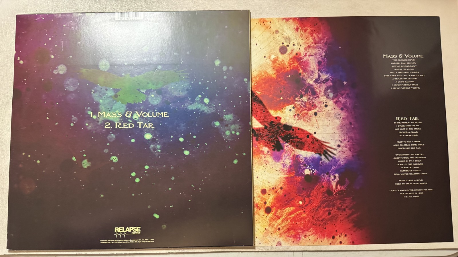 Pig Destroyer – Mass & Volume (12″, EP, Gre) 2014 Relapse Records RR 7291