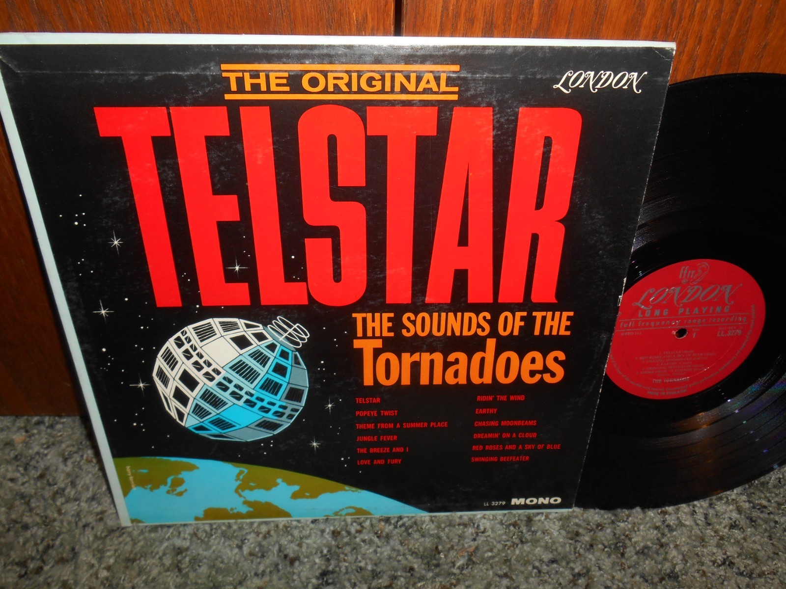 The Tornadoes ‎– The Original Telstar The Sounds Of The Tornadoes ROCK LP
