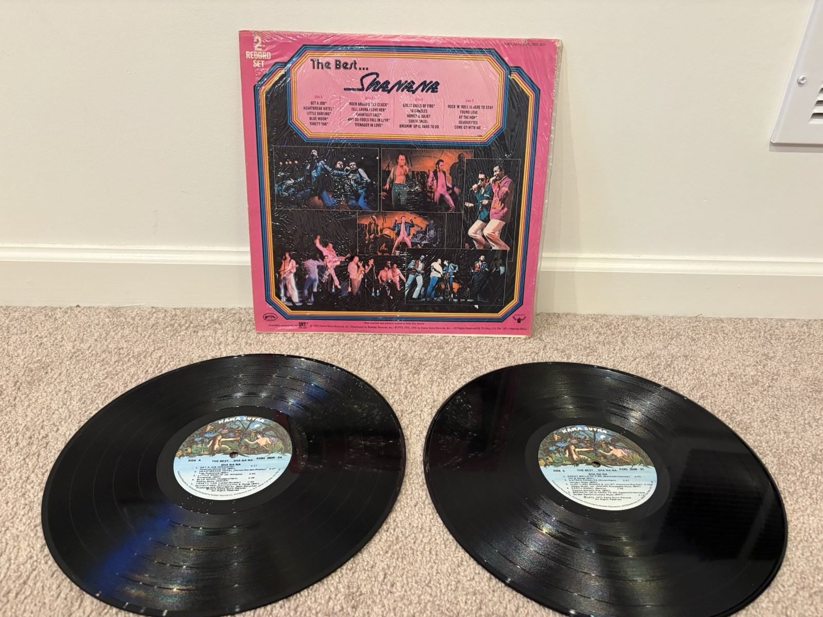 Sha Na Na ‘The Best’ vinyl 2 x LP 1976 Ex+ Kama Sutra Rock ‘N’ Roll