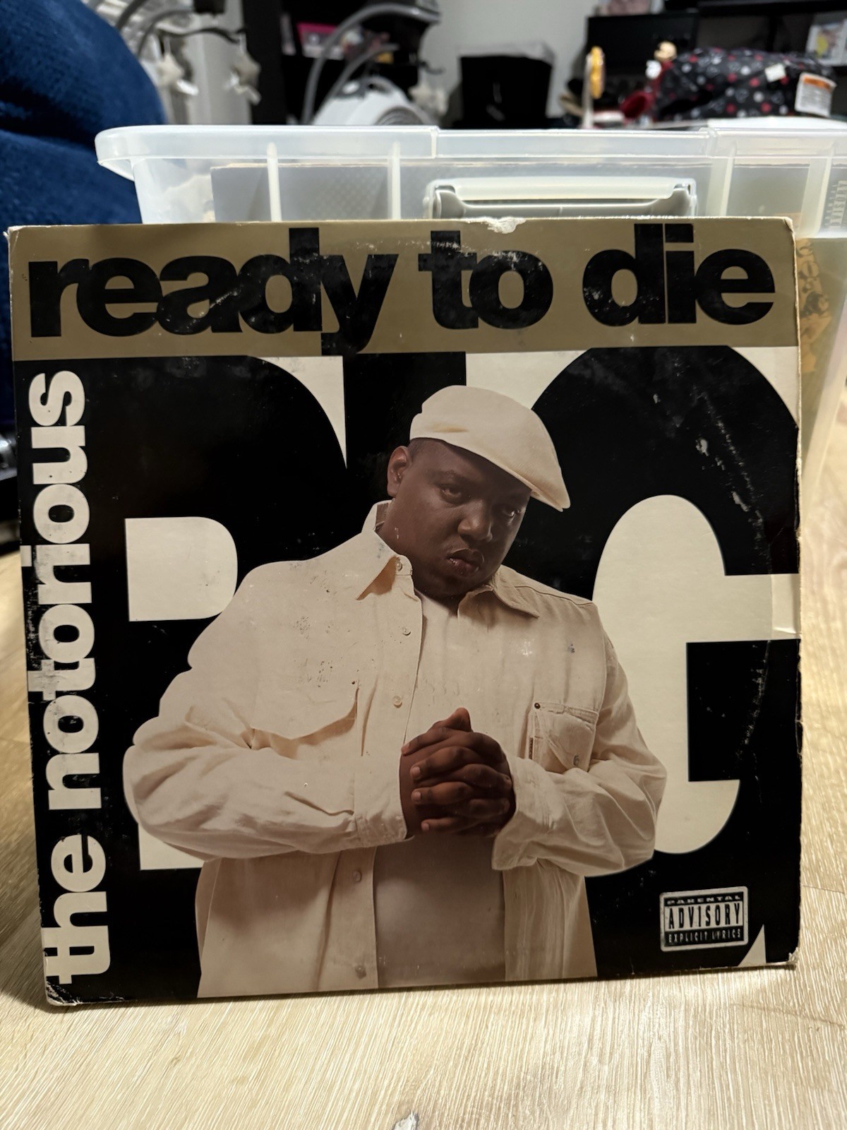 The Notorious B.I.G. Ready to Die 12″ Vinyl LP Rap/Hip Hop Bad Boy Records