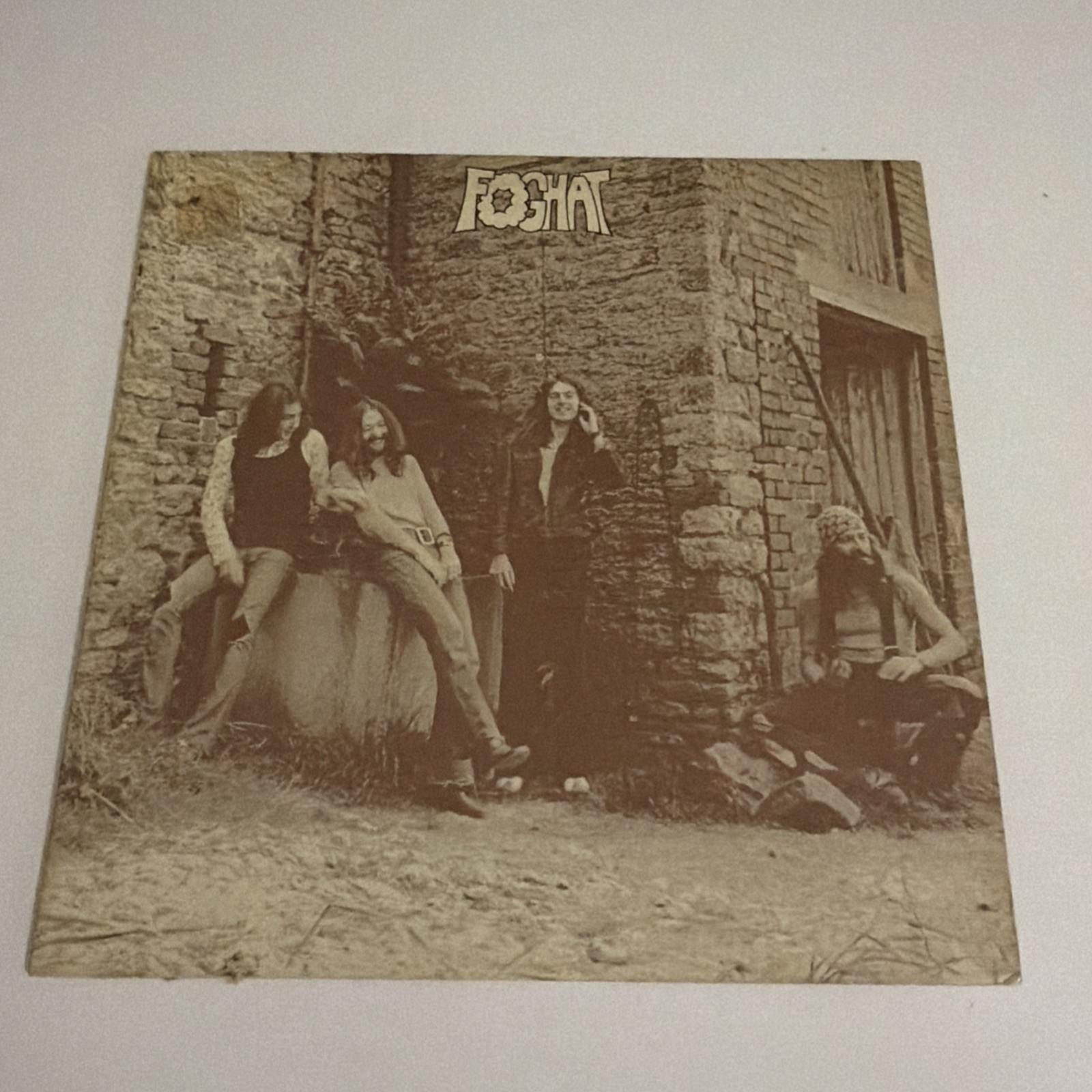 Foghat Self-Titled Vintage Vinyl LP 1972 Bearsville Record BR-2077