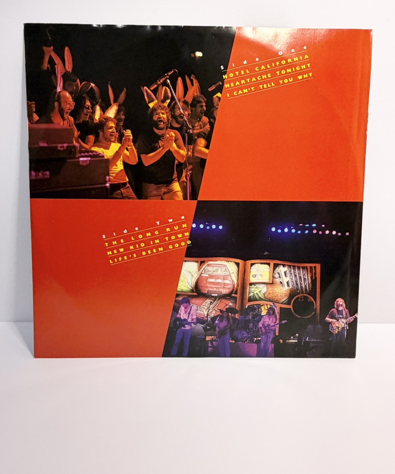 The “Eagles Live” 1980 Release Double Vinyl LP Includes Poster