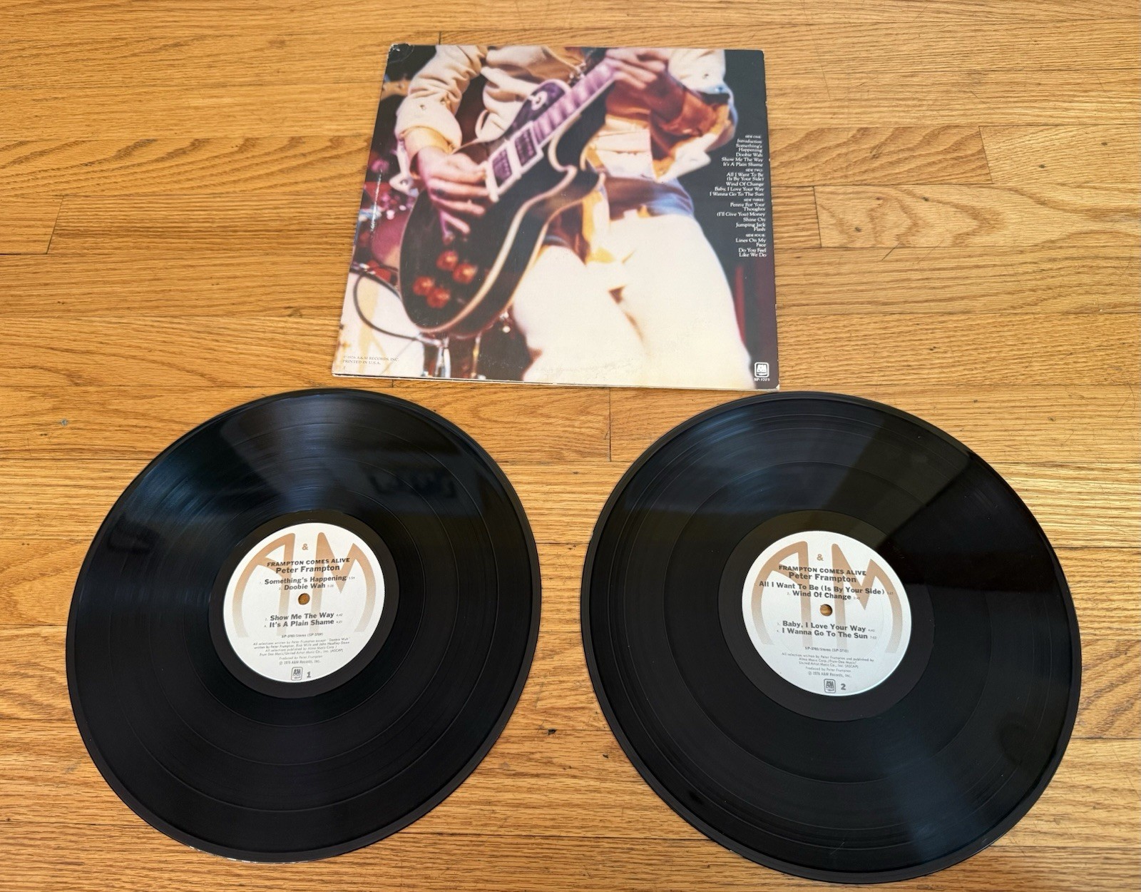 Peter Frampton – Frampton Comes Alive! 1976 A&M SP-3703 Original Double LP Vinyl