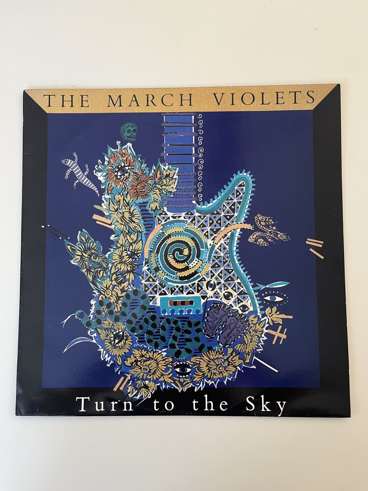 The March Violets Turn To The Sky 12″ Single Vinyl Record VRBX 27 – VG+/EX