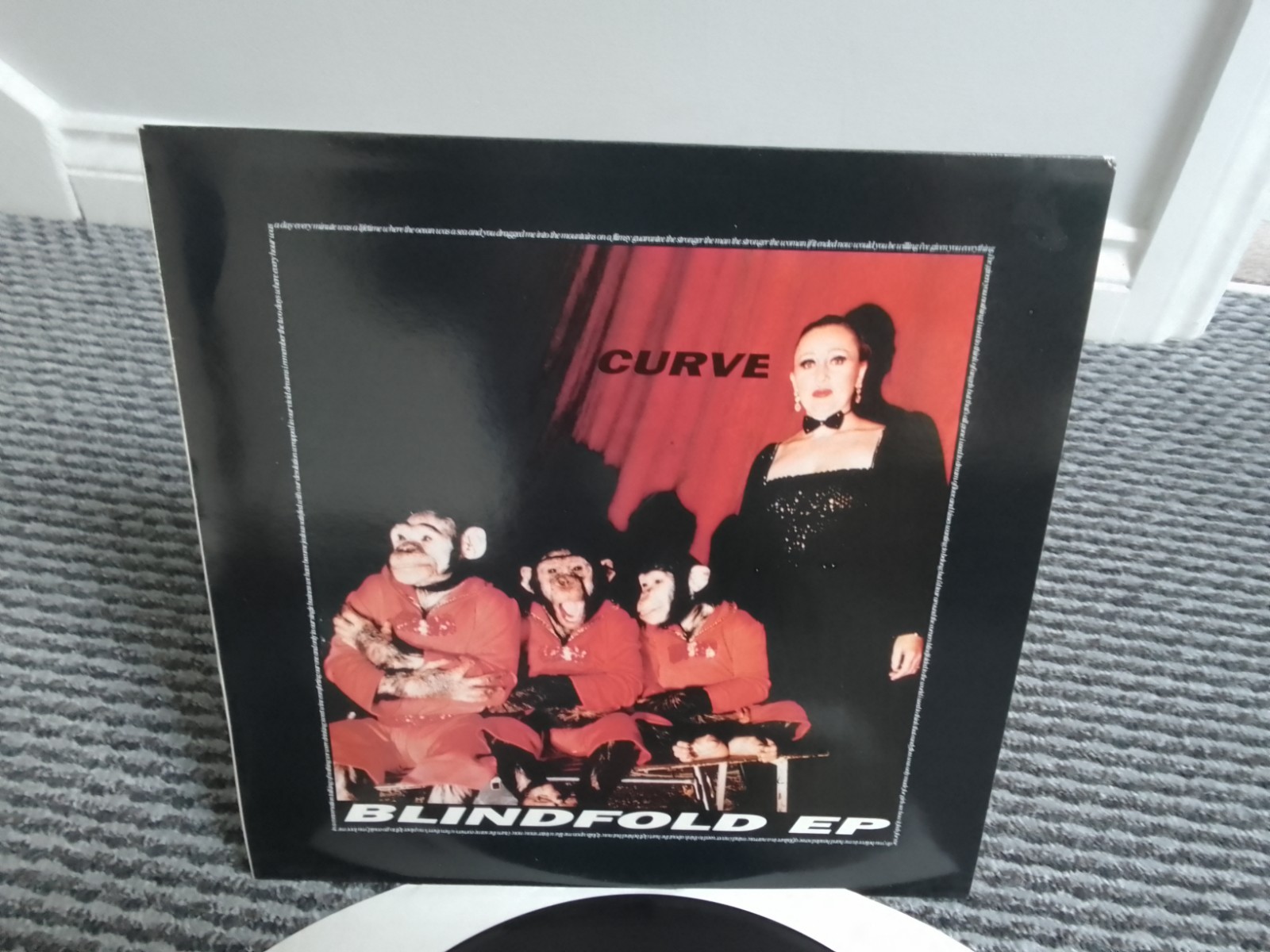 Curve Vinyl Record Blindfold EP 12″ Shoegaze anxious records grunge