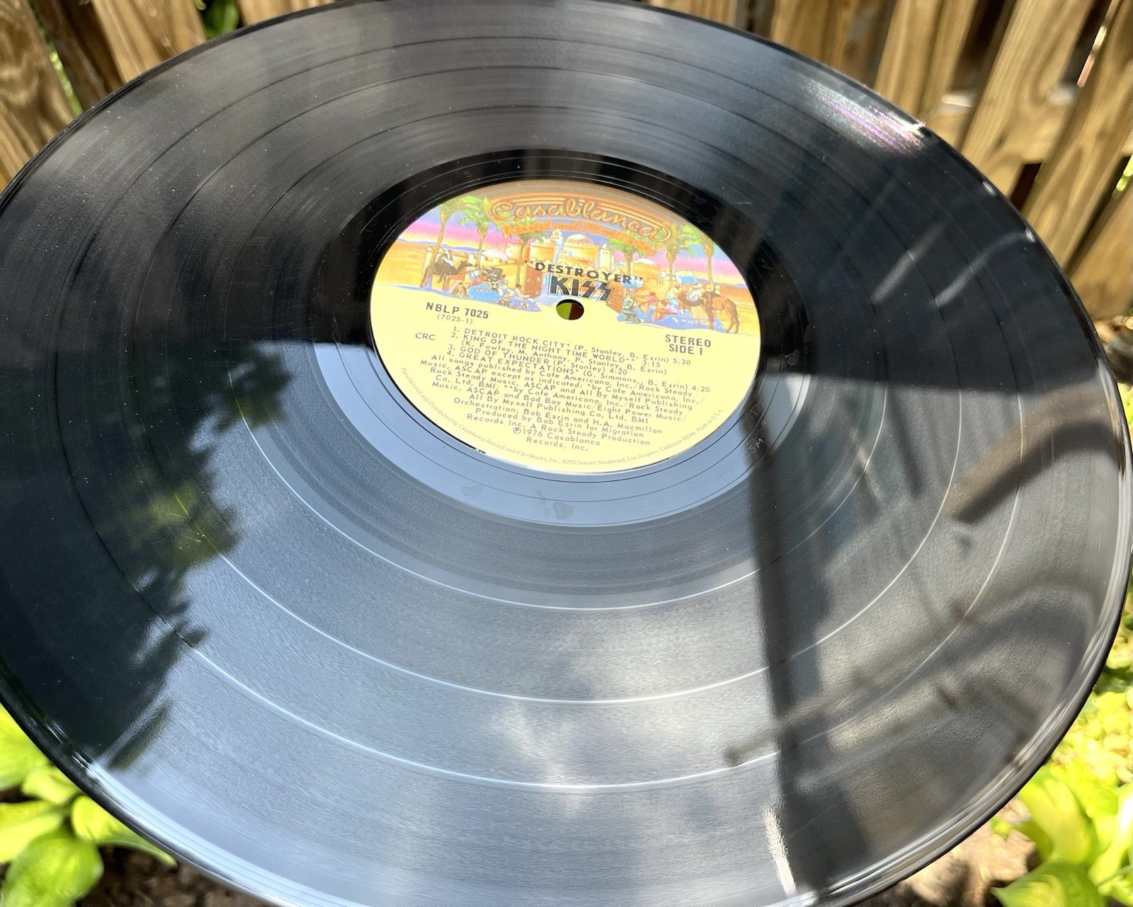 Kiss Destroyer Vinyl Record Album LP 1976 Repress EX NICE