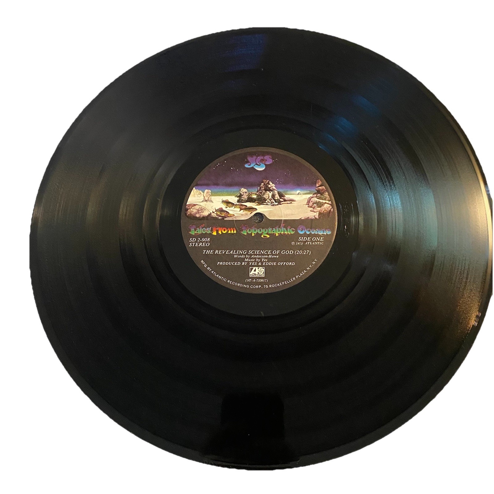 Yes Tales From Topographic Oceans Vinyl 2 LP Gatefold – 1973 – Records NM