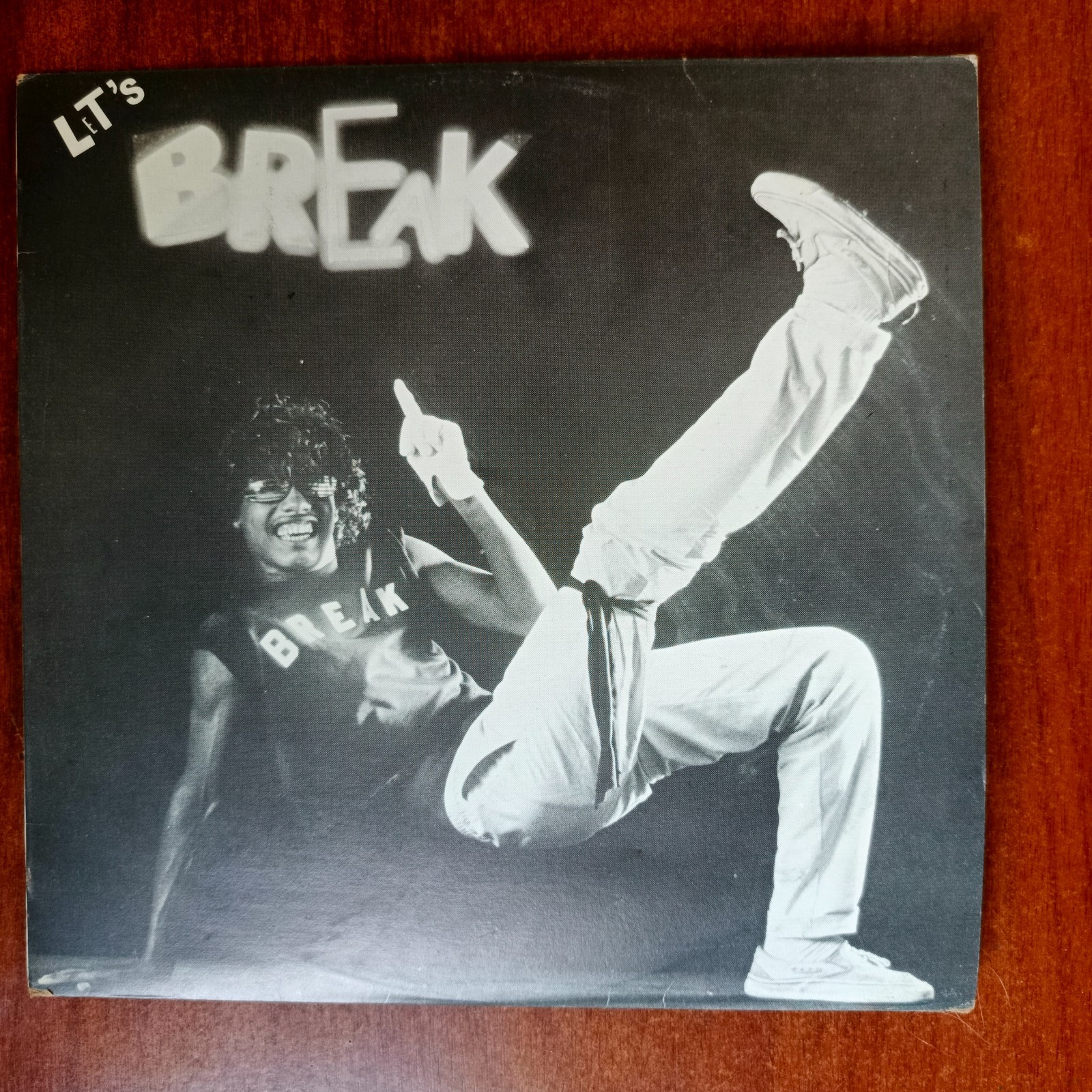 Master Genius ‎– Let’s Break [1984] Vinyl LP Electronic Breakbeat Hi NRG Color