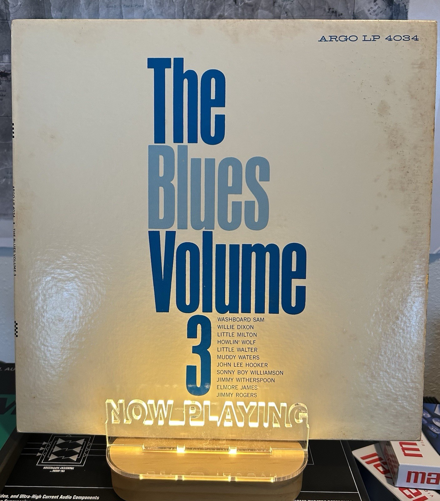The Blues Volume 3 – 1964 – Argo – LP-4034 – Compilation – Solid (VG)