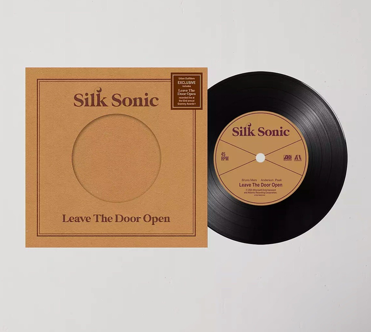 SILK SONIC 45 RPM 7″ – Leave The Door Open LIMITED!!!
