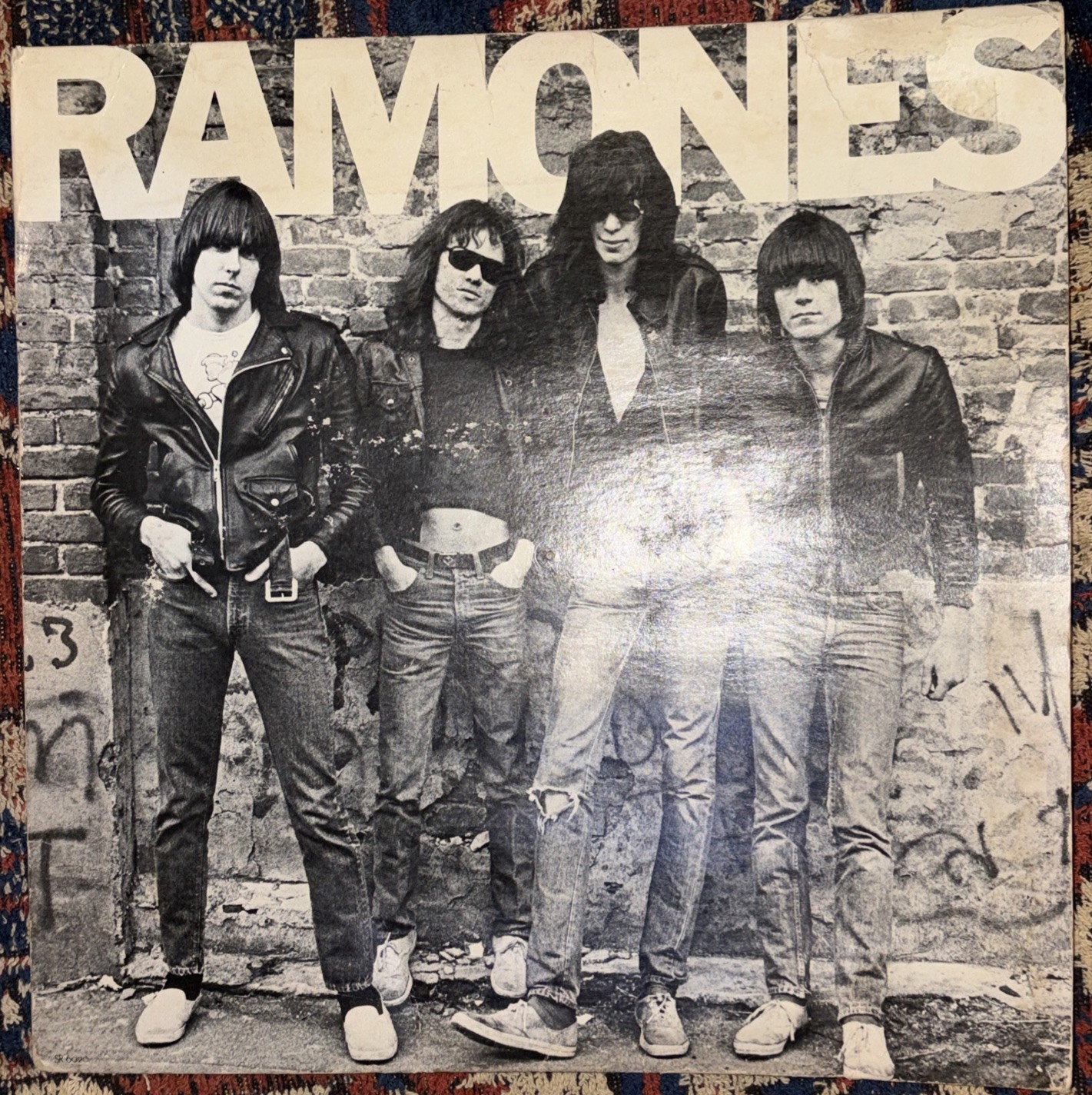 Ramones Record US Sire Pressing 1976 Album LP
