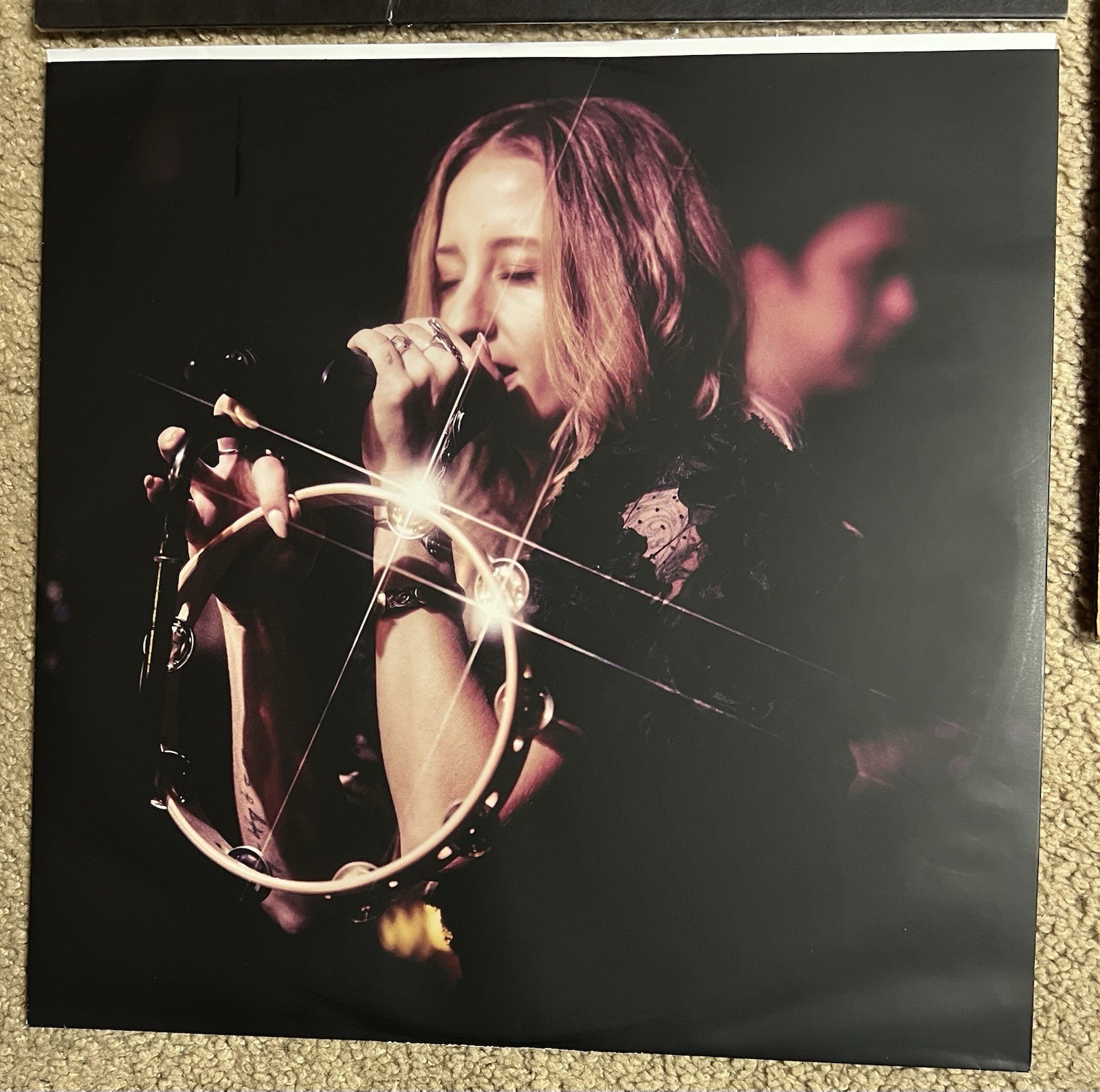 Margo Price Strays Live At Grimey’s Sangria Marble Vinyl RSD 2023 Loma Vista