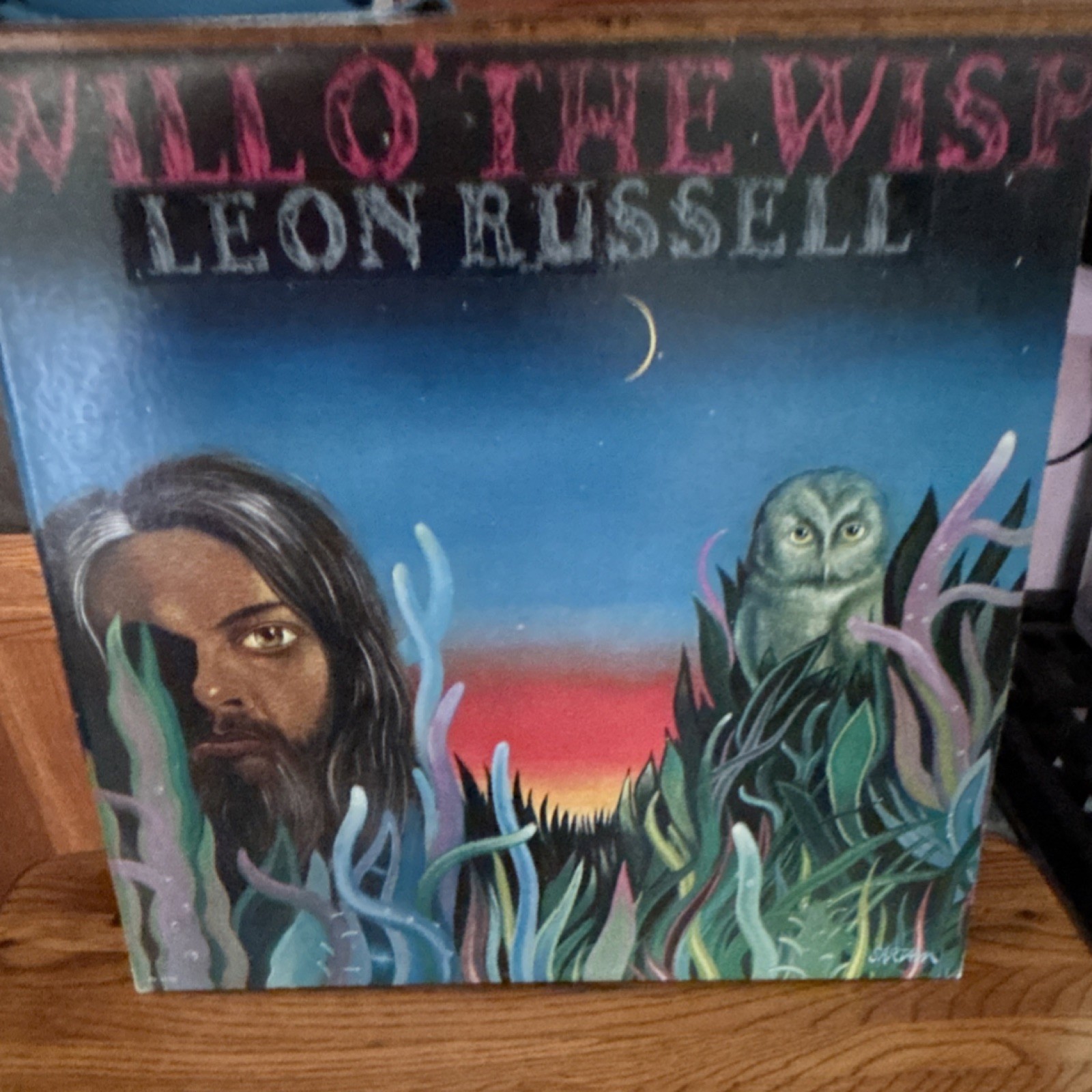 Leon Russell Will O’ the Wisp Shelter Records LP Vinyl 12″ 33 RPM Rock