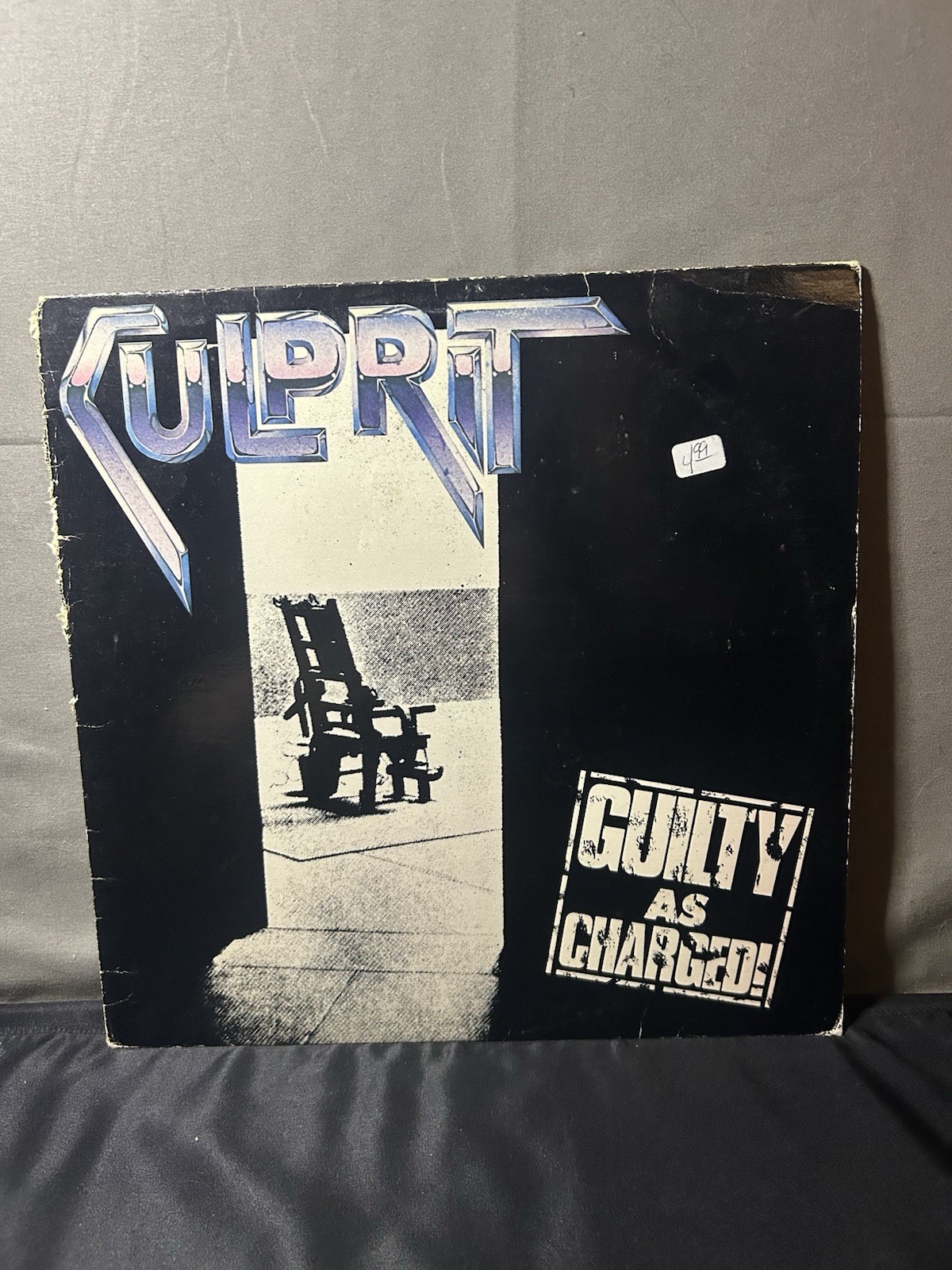 Culprit – Guilty As Charged – SHRAPNEL 1008 US 1983 – RARE VINYL LP. VG
